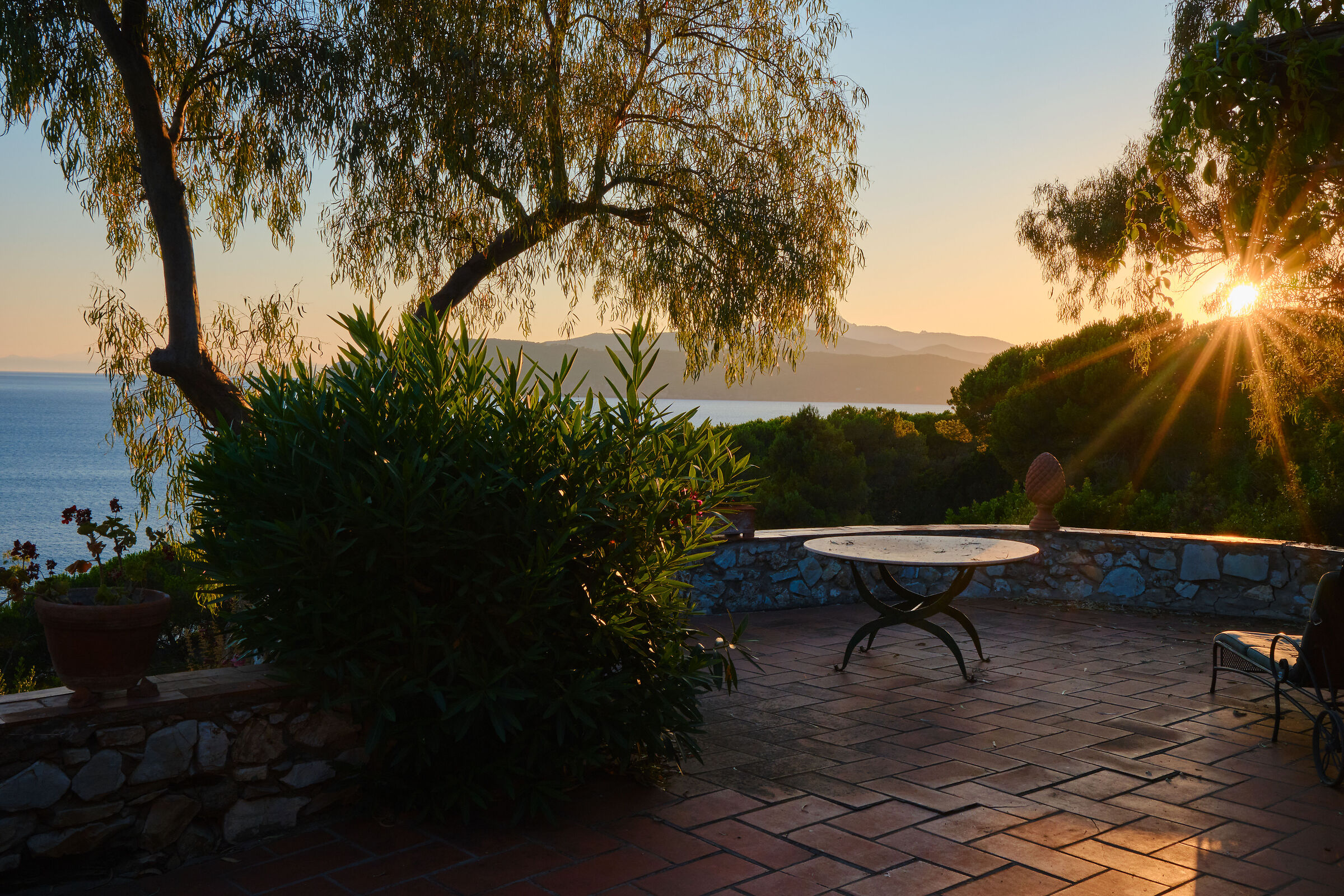 Sunset on Elba