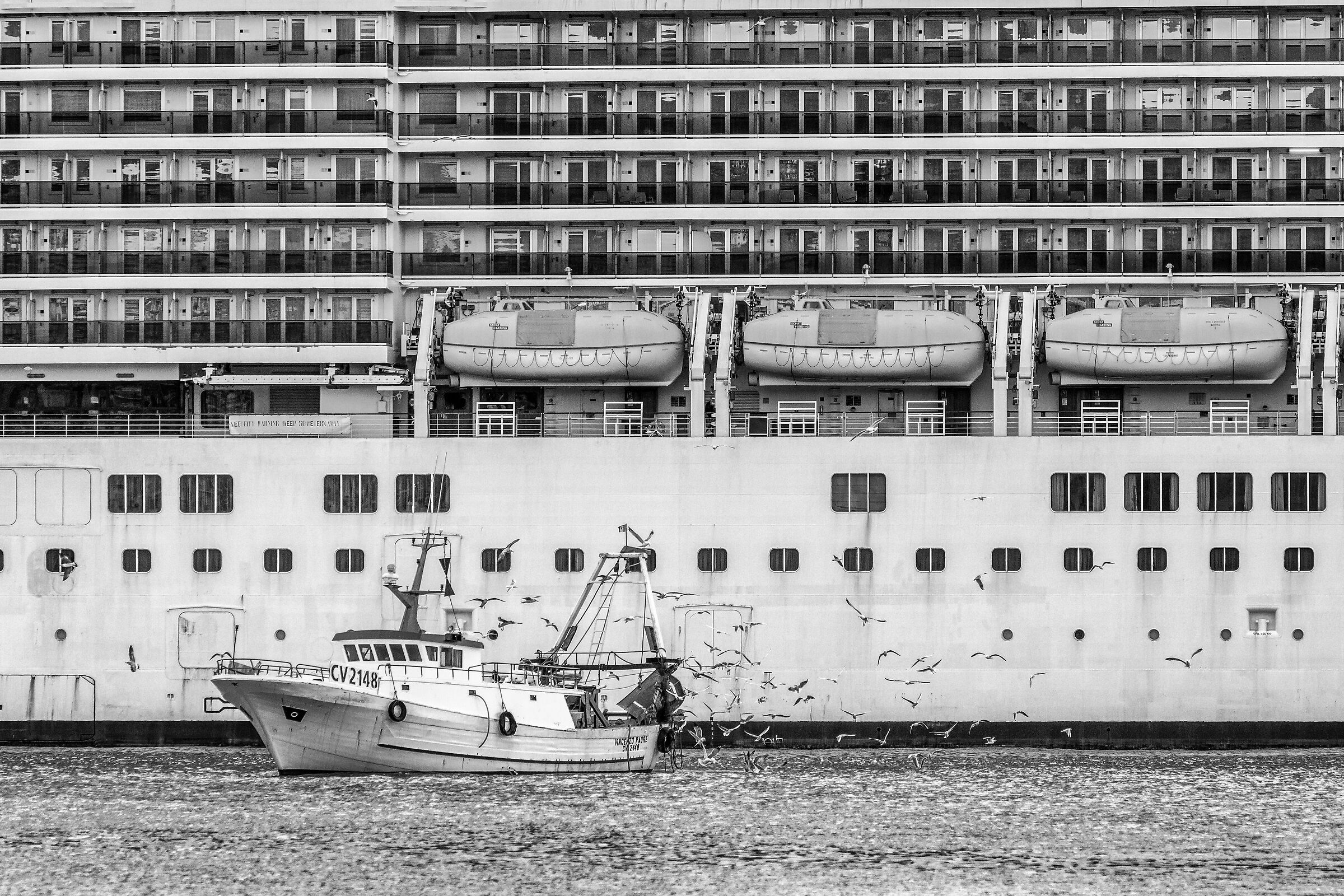 At the Port