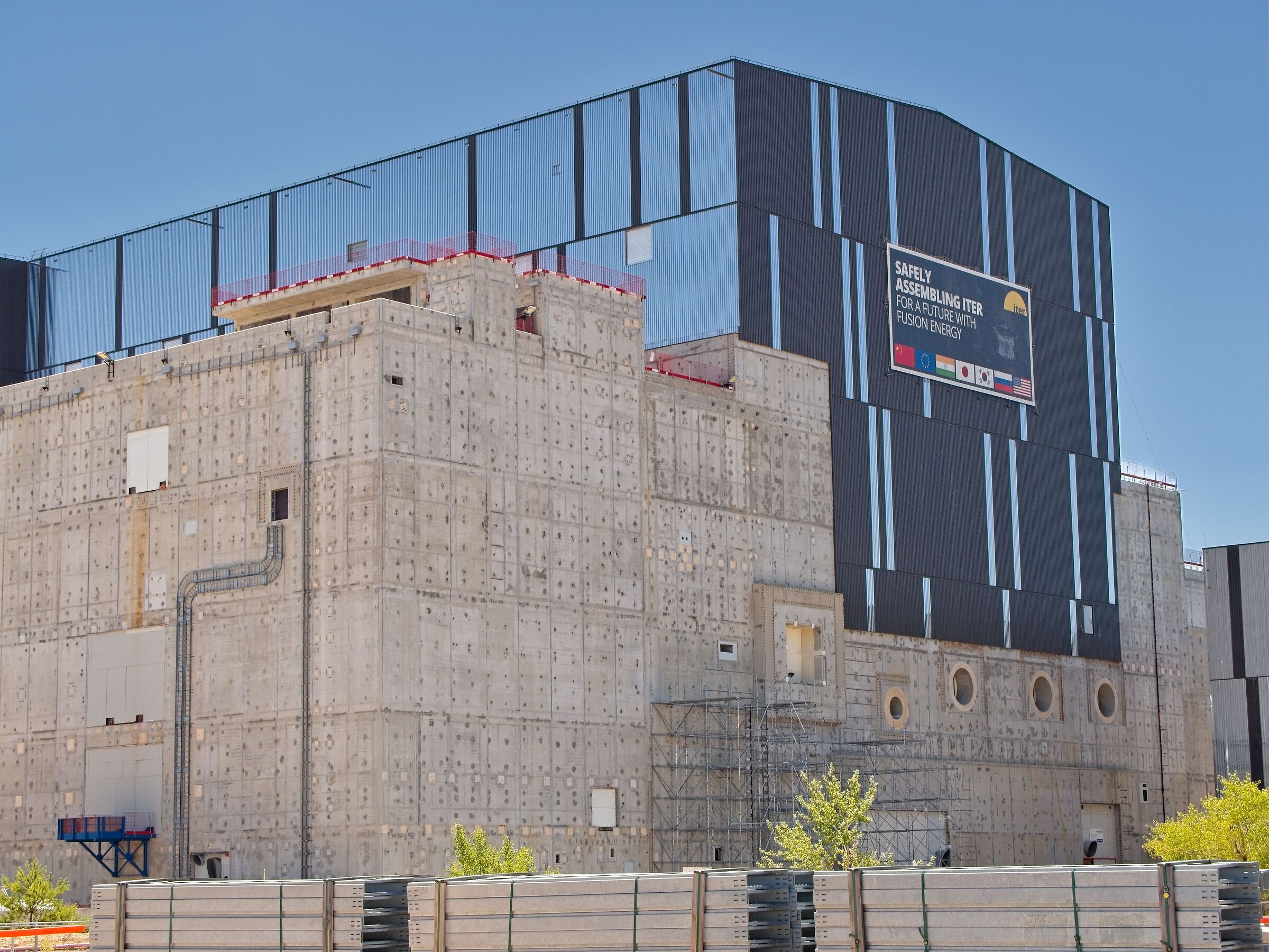 The building