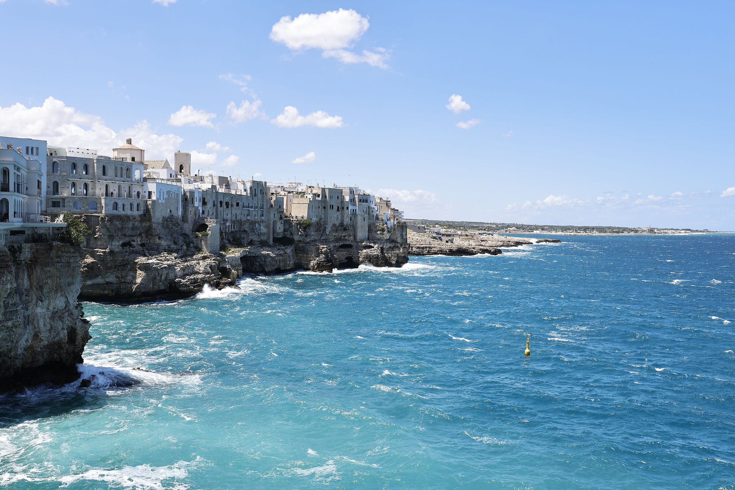 The coasts of Polignano a Mare