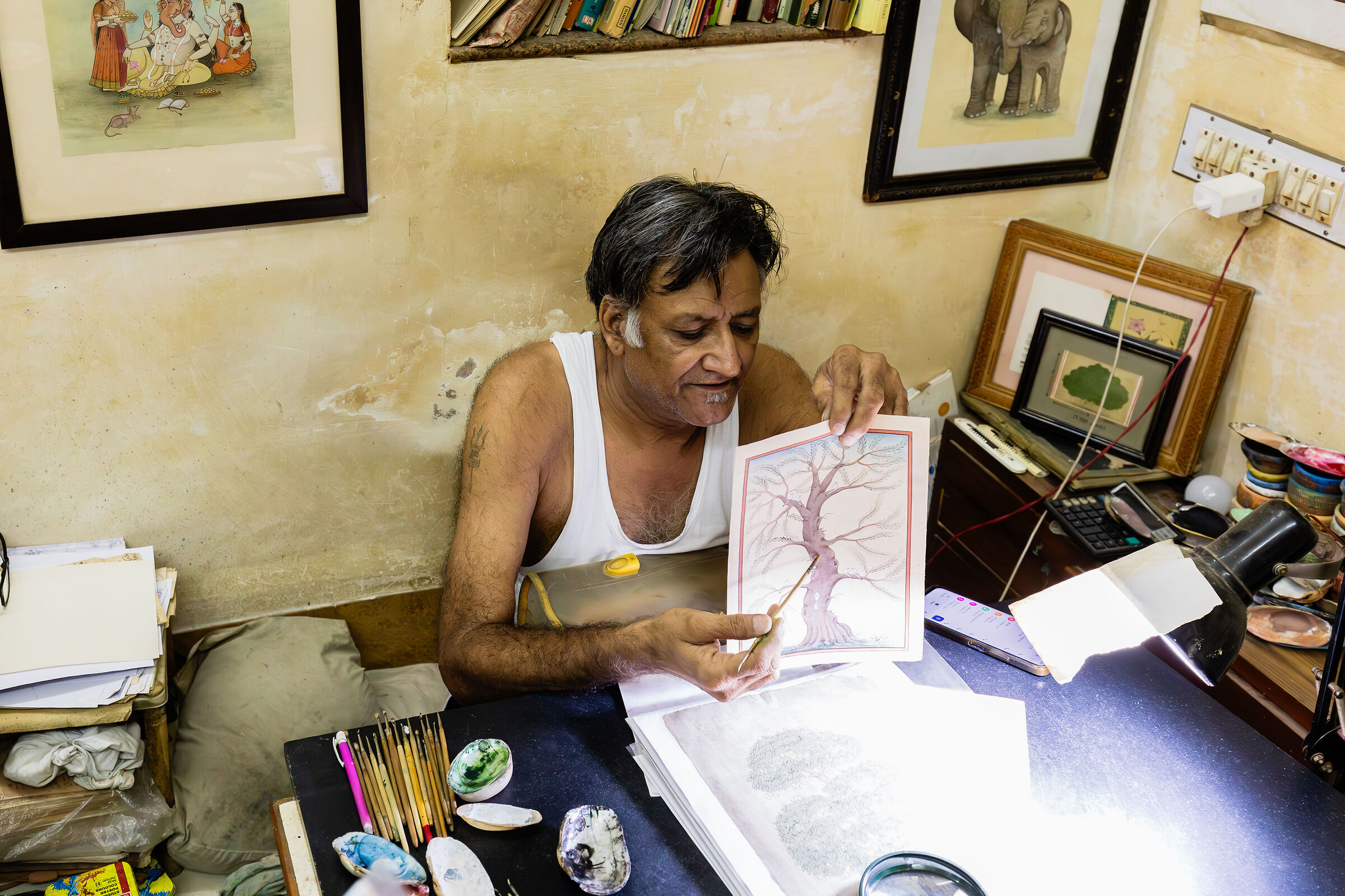 Raju Swami il miniaturista- Bikaner