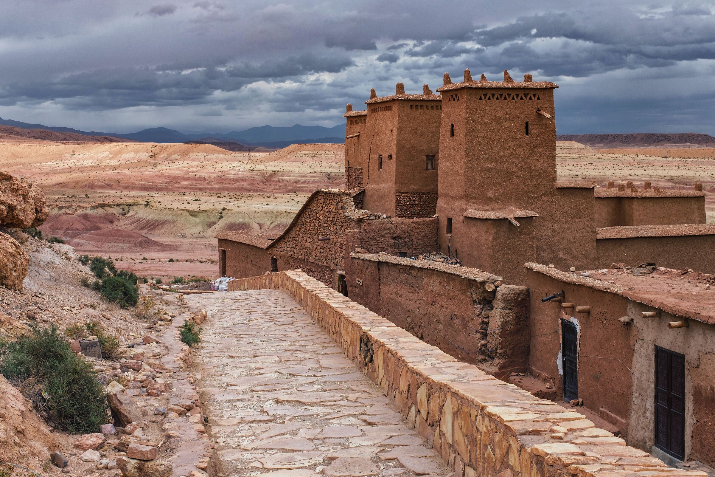 Paesaggi ad Ait-Ben-Haddou