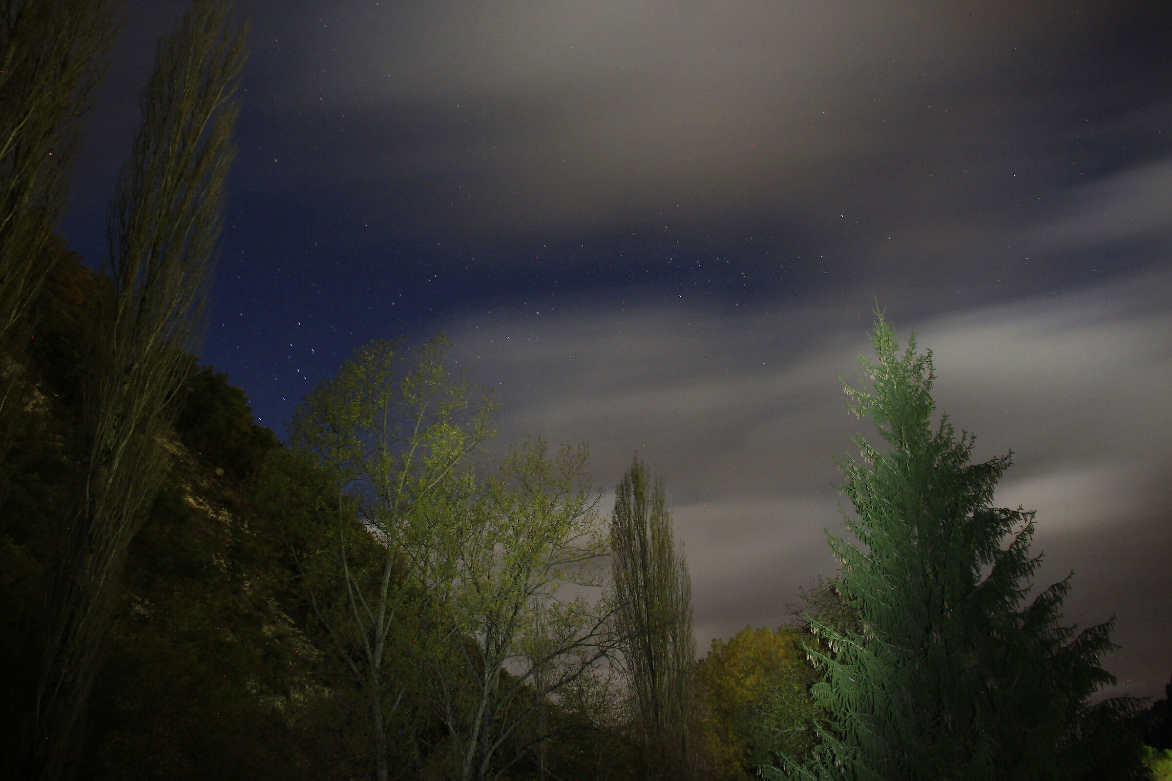Lightpainting notturno