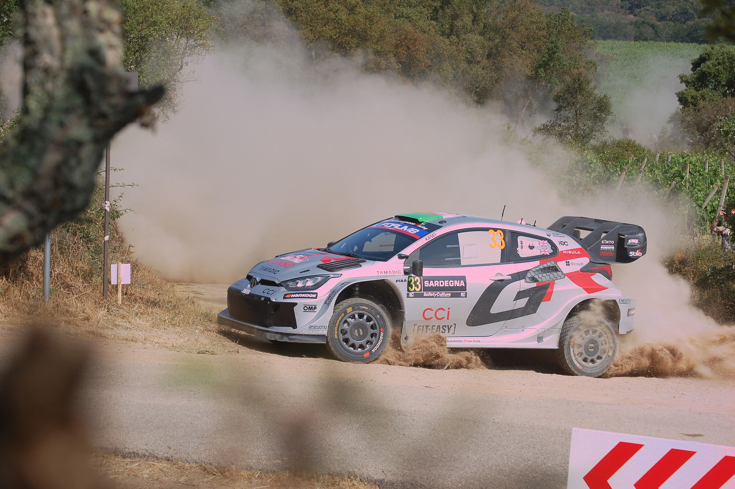 Evans/Martin - Toyota Yaris WRC1