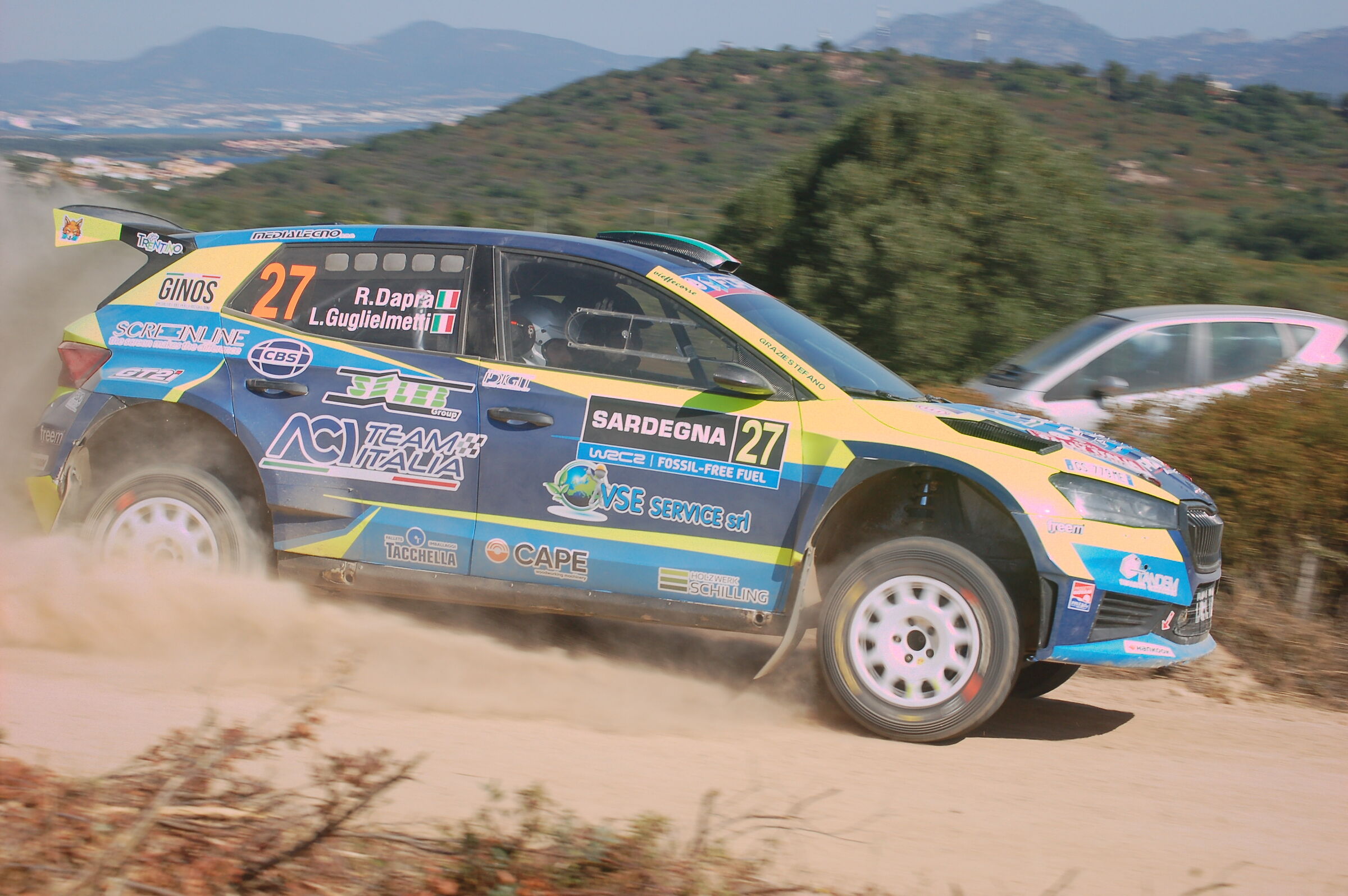 Dapra'/Guglielmetti - Skoda Fabia RS WRC 2