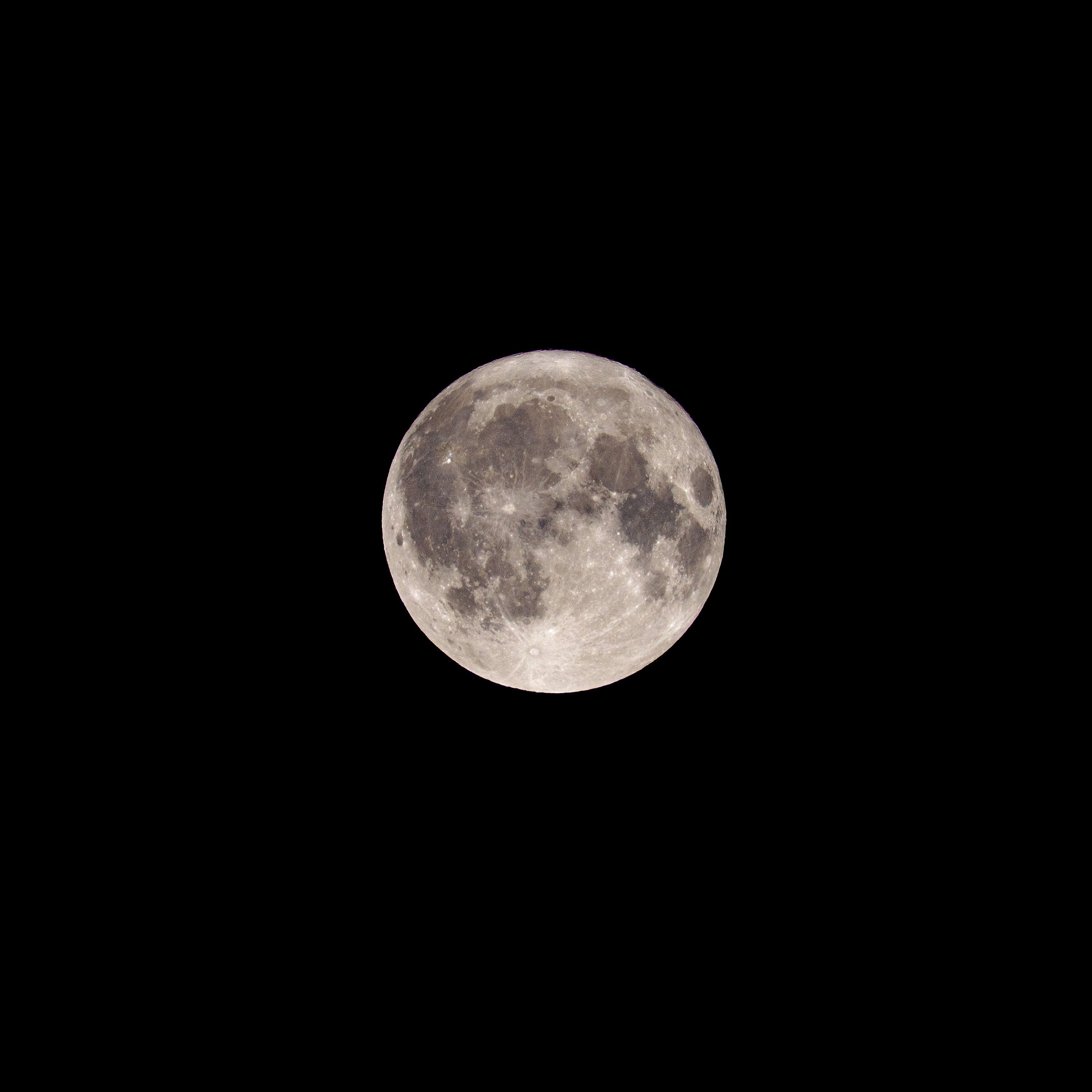 Luna piena del Cervo e test 200-500 Nikon