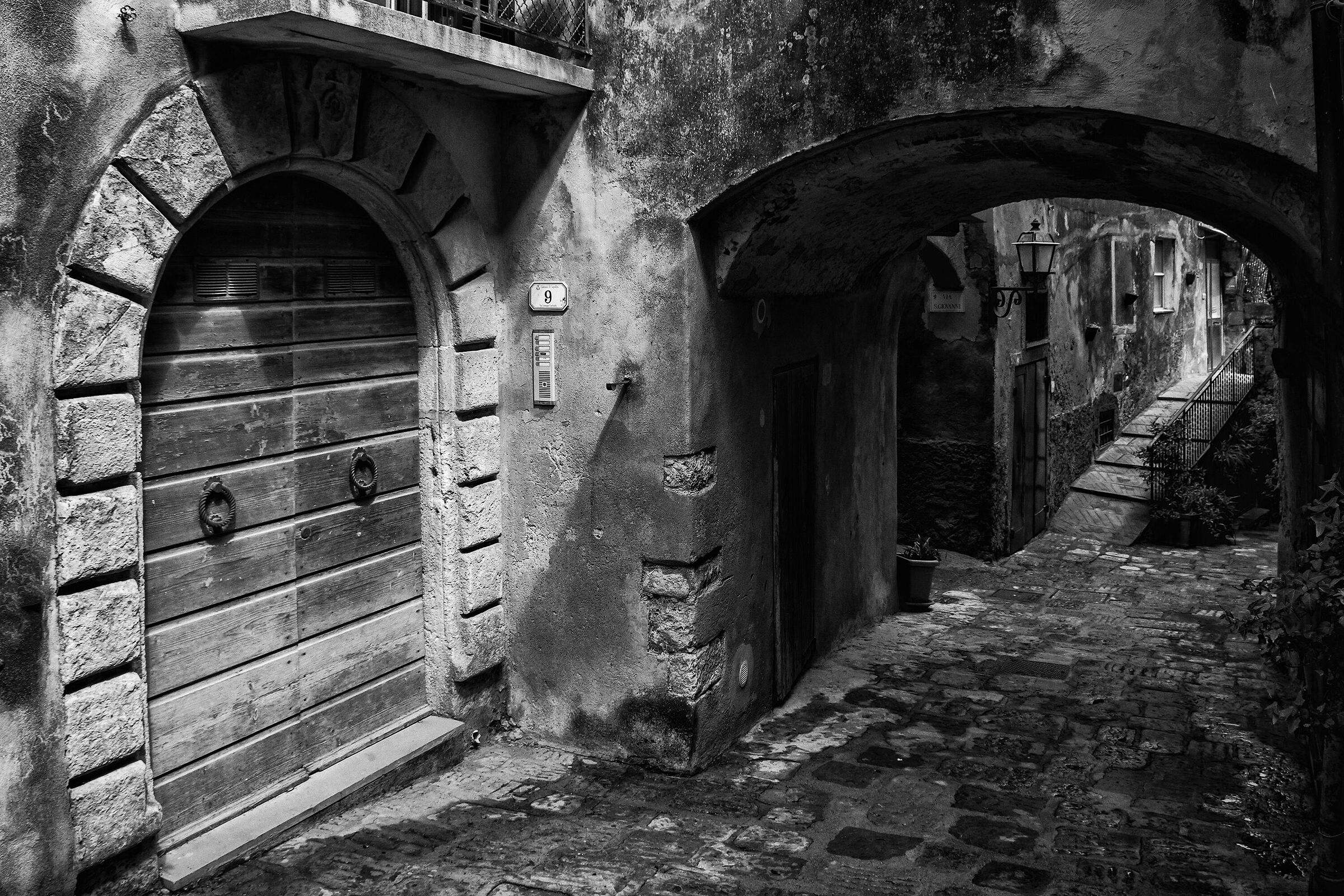 The streets of Capalbio