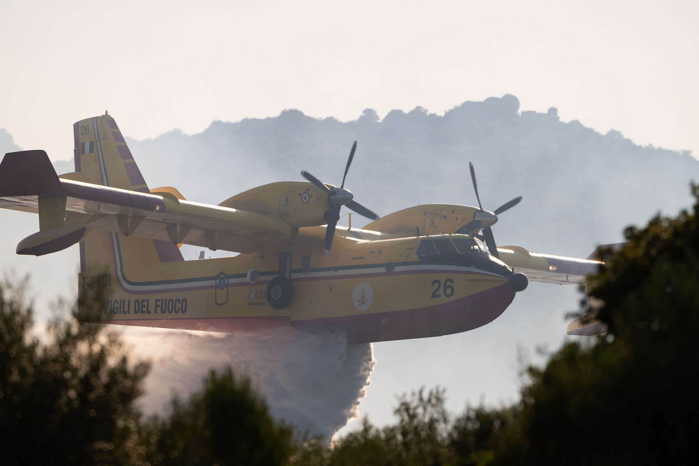Canadair in action