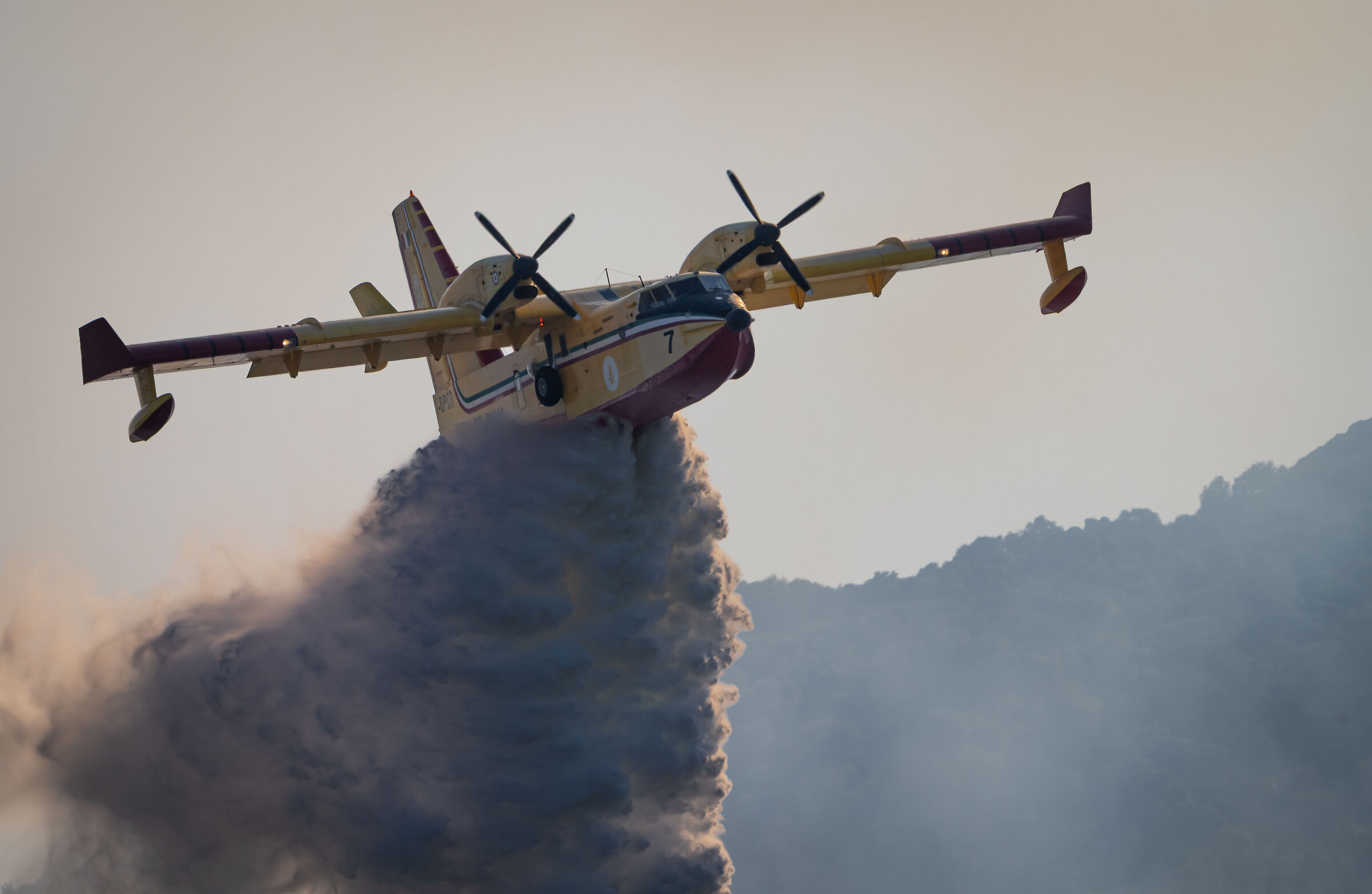 Canadair in action