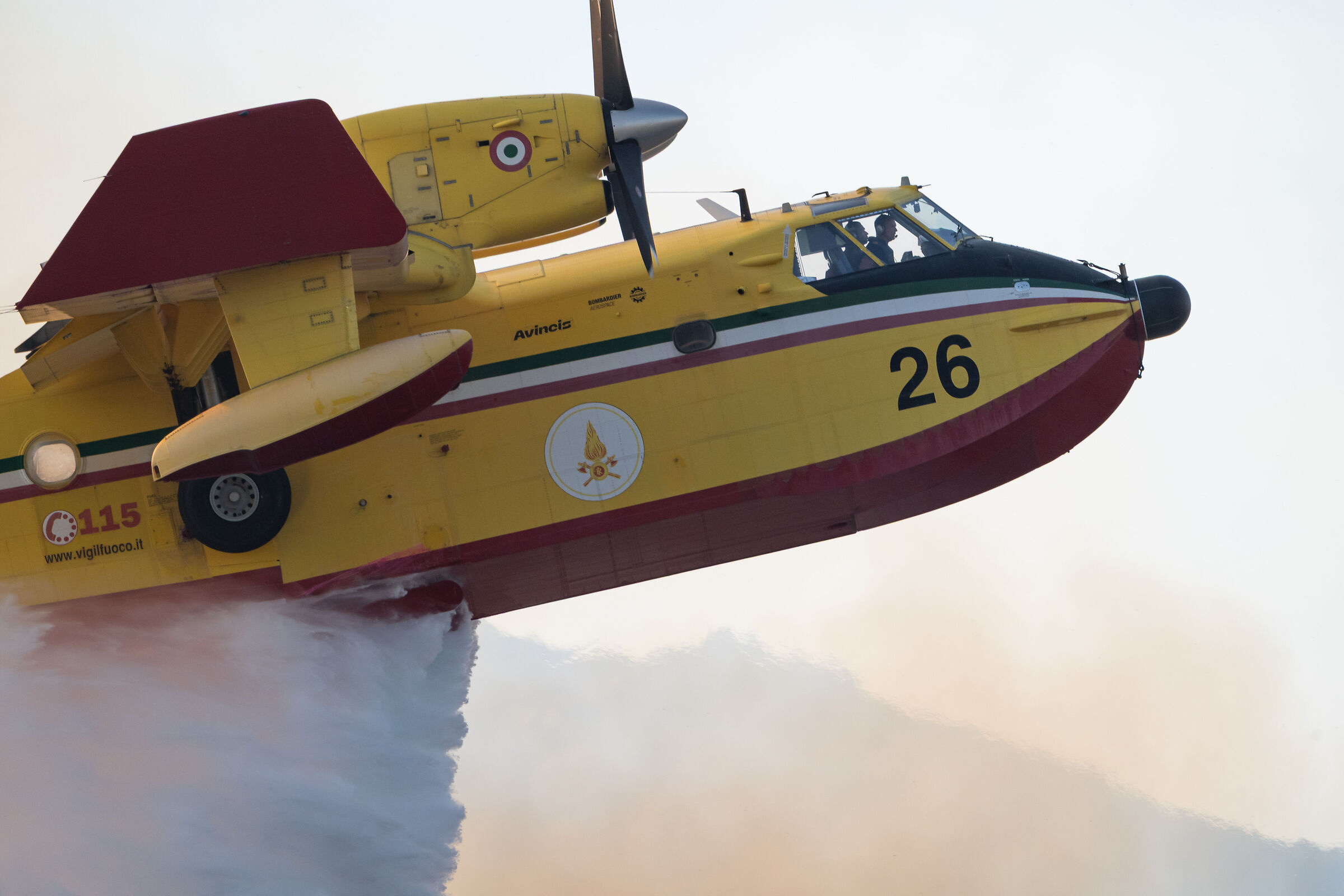 Canadair in action