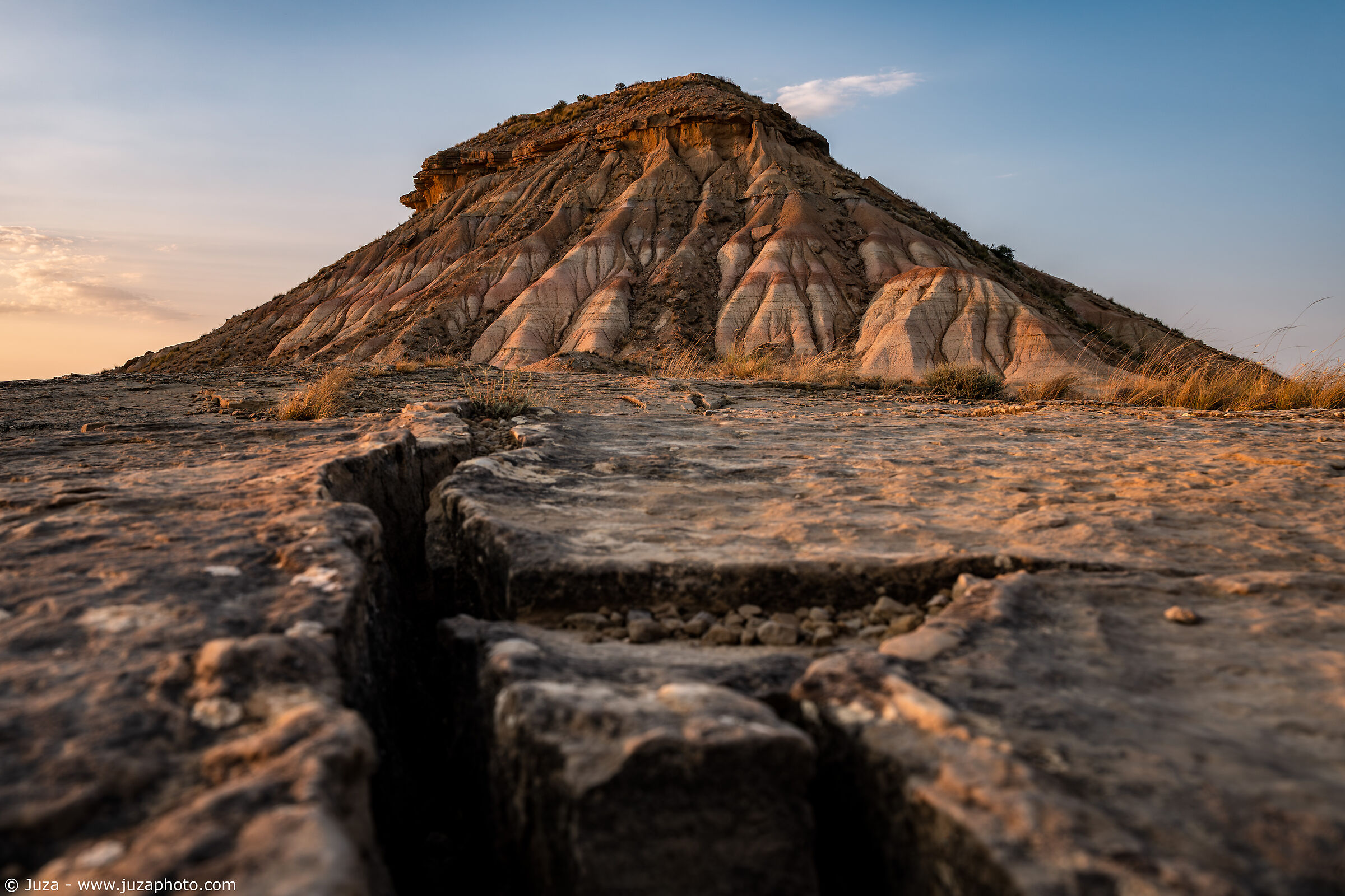 Bardenas, roccia e terra