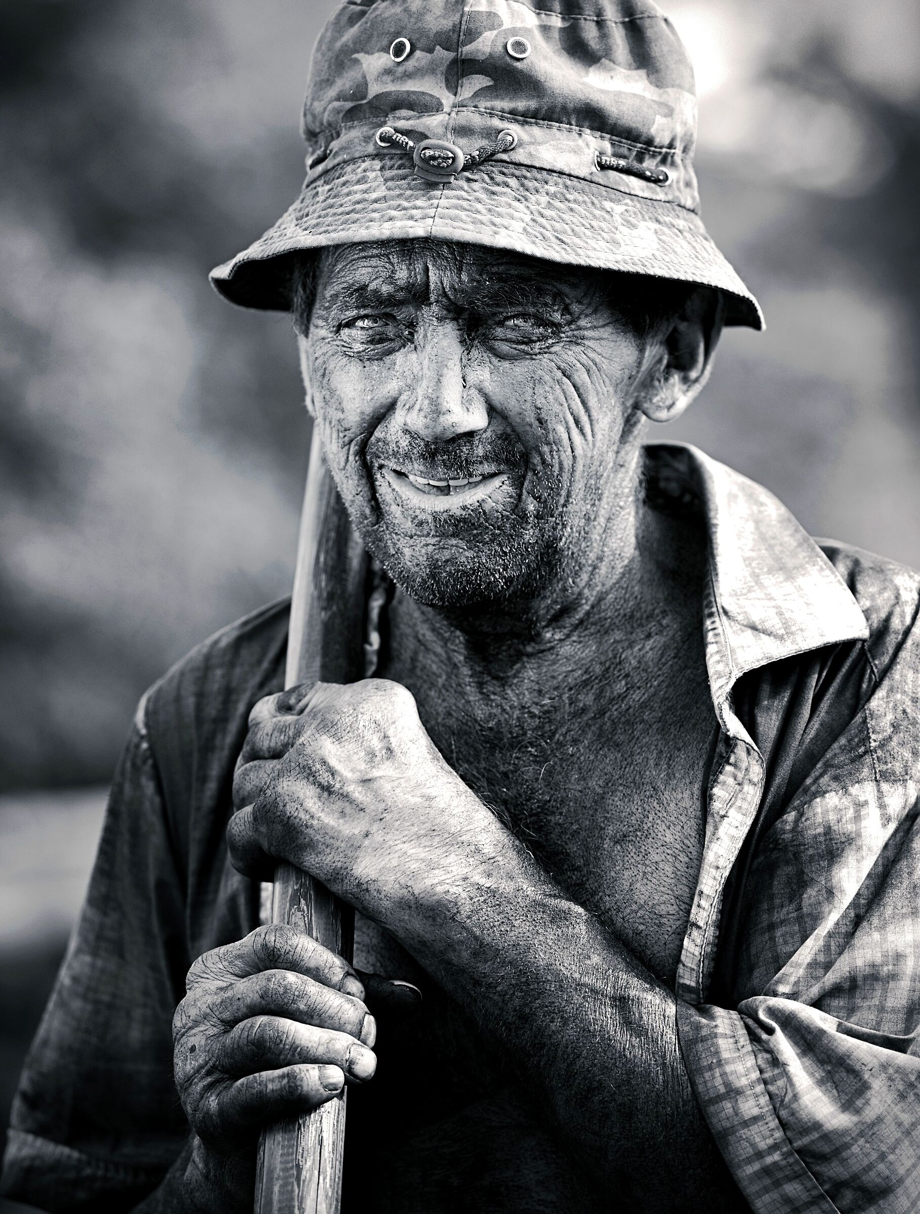The charcoal burner