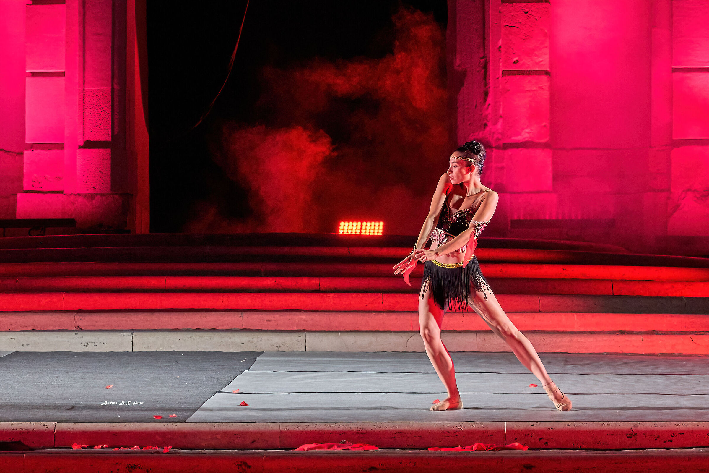 Danza dei sette veli. Prima ballerina Scala Milano