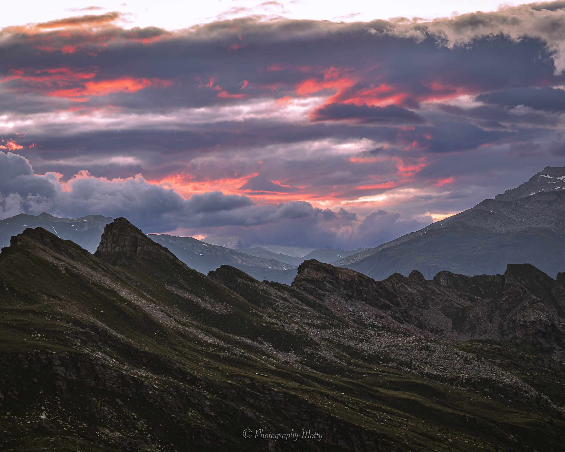 Tramonto con contrasti