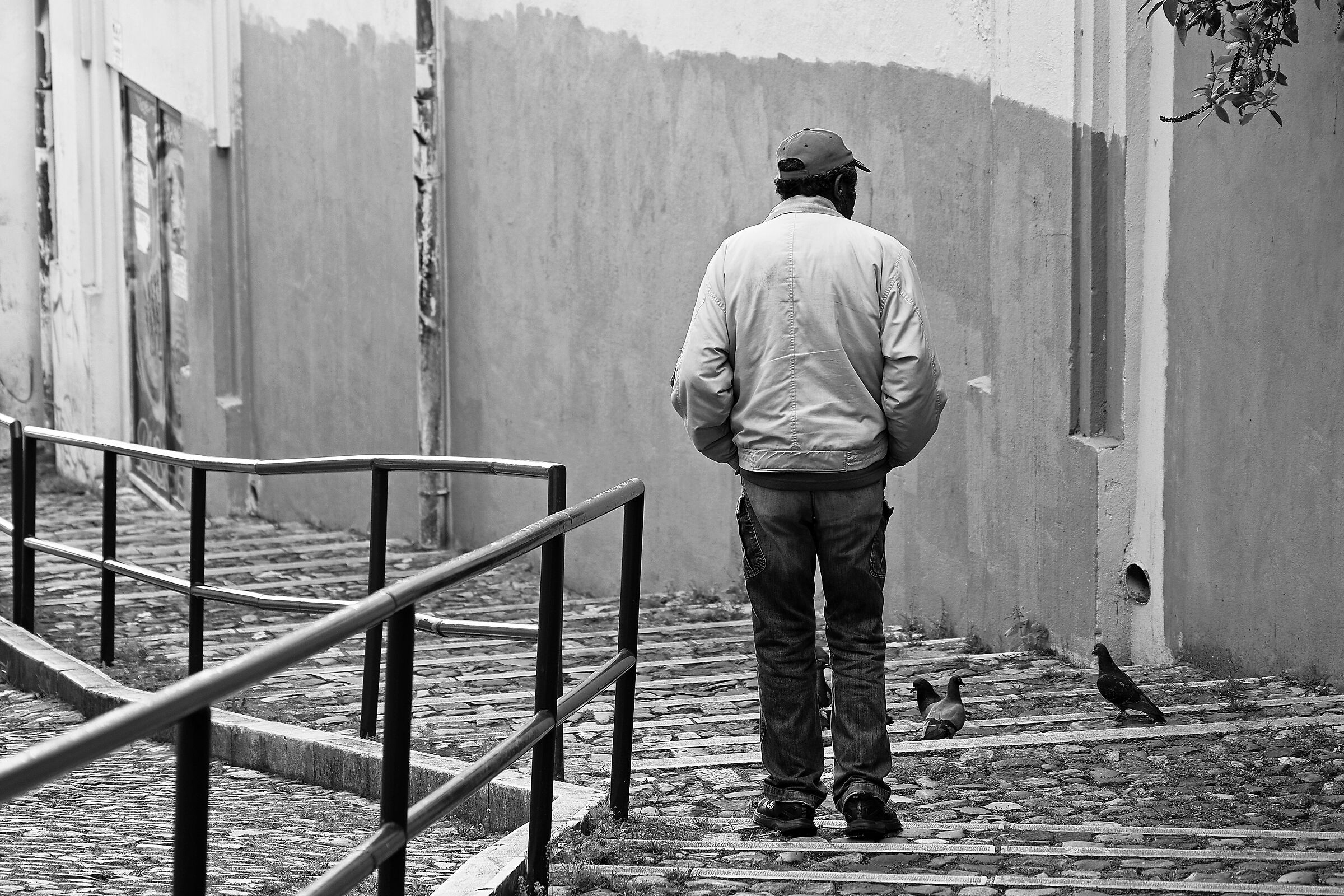 Immersed in his own thoughts