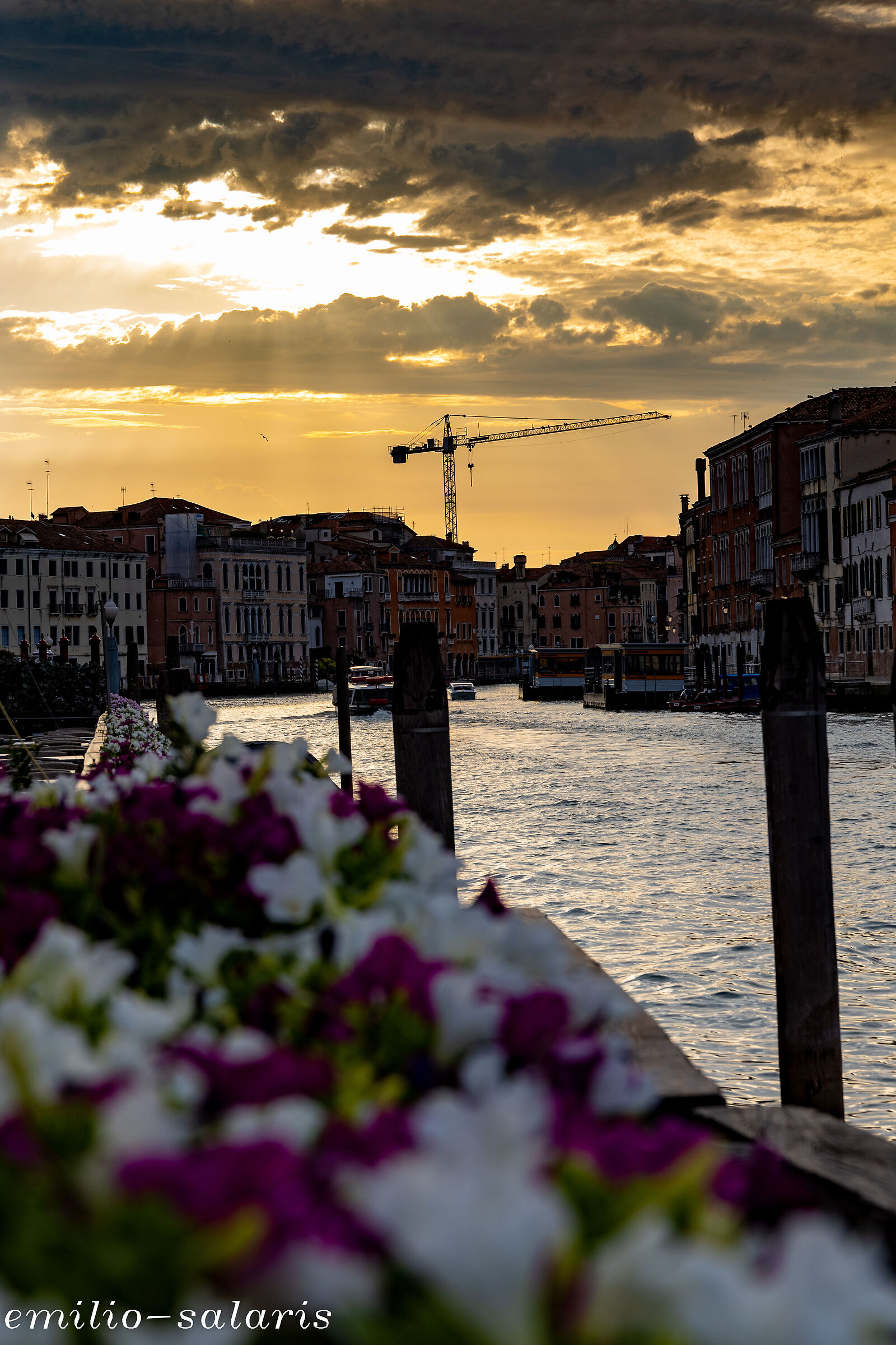 GRAND CANAL AT SUNRISE