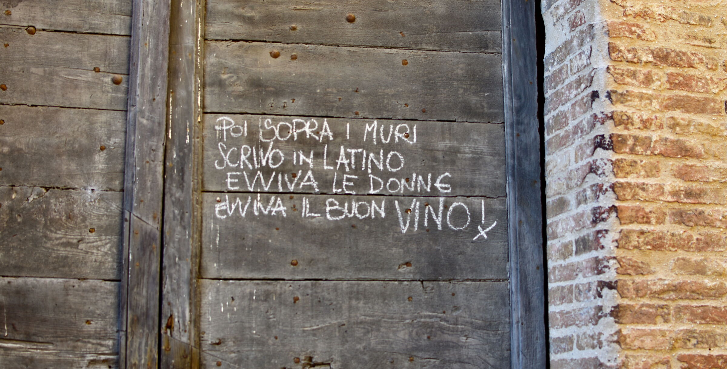 Non l' ho scritto io!