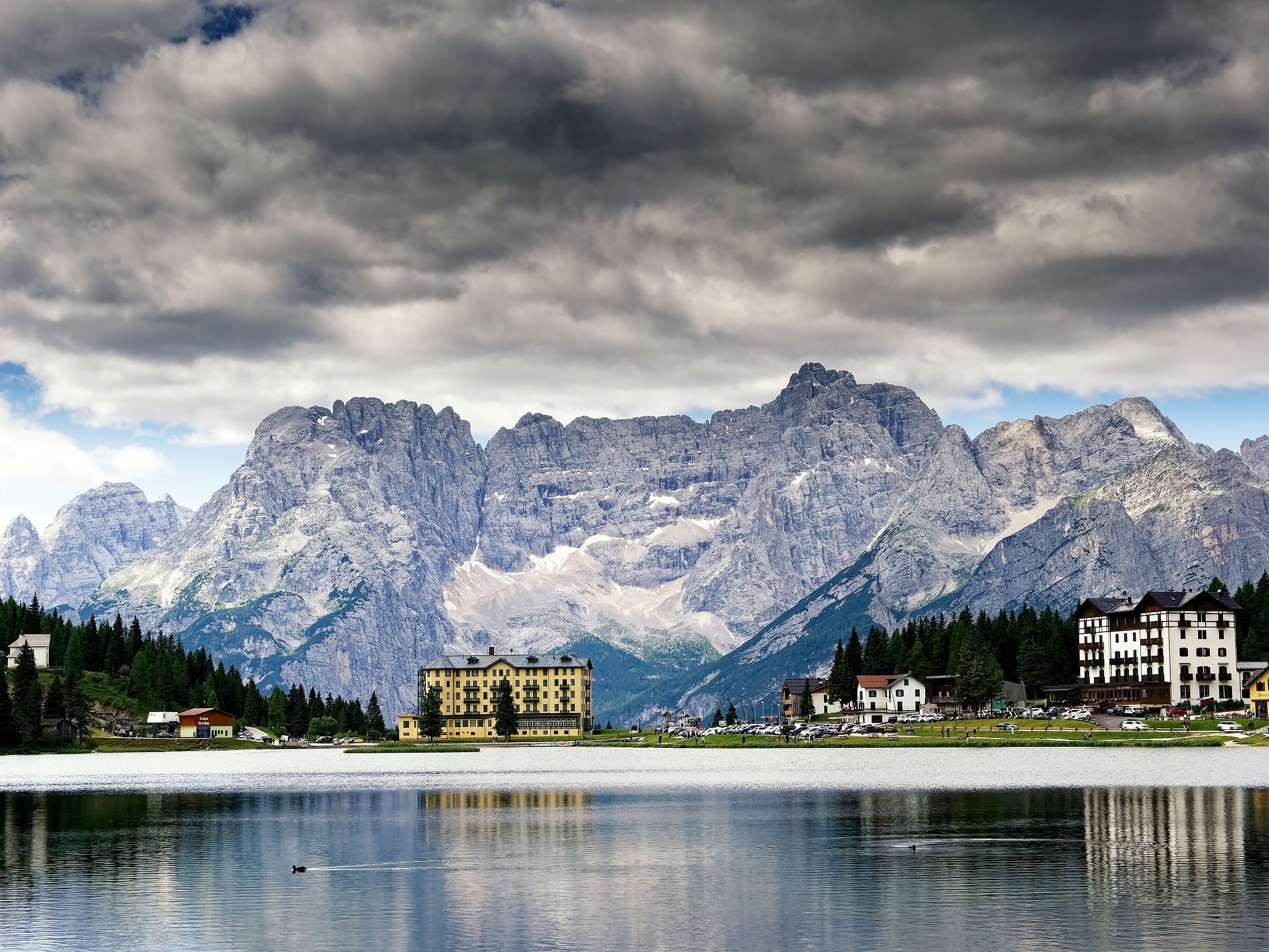 Stormy air over Misurina