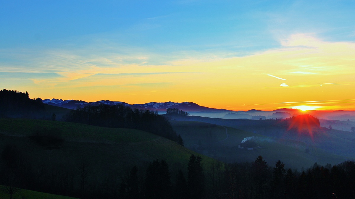 Tramonto a Oberbalm - Berna