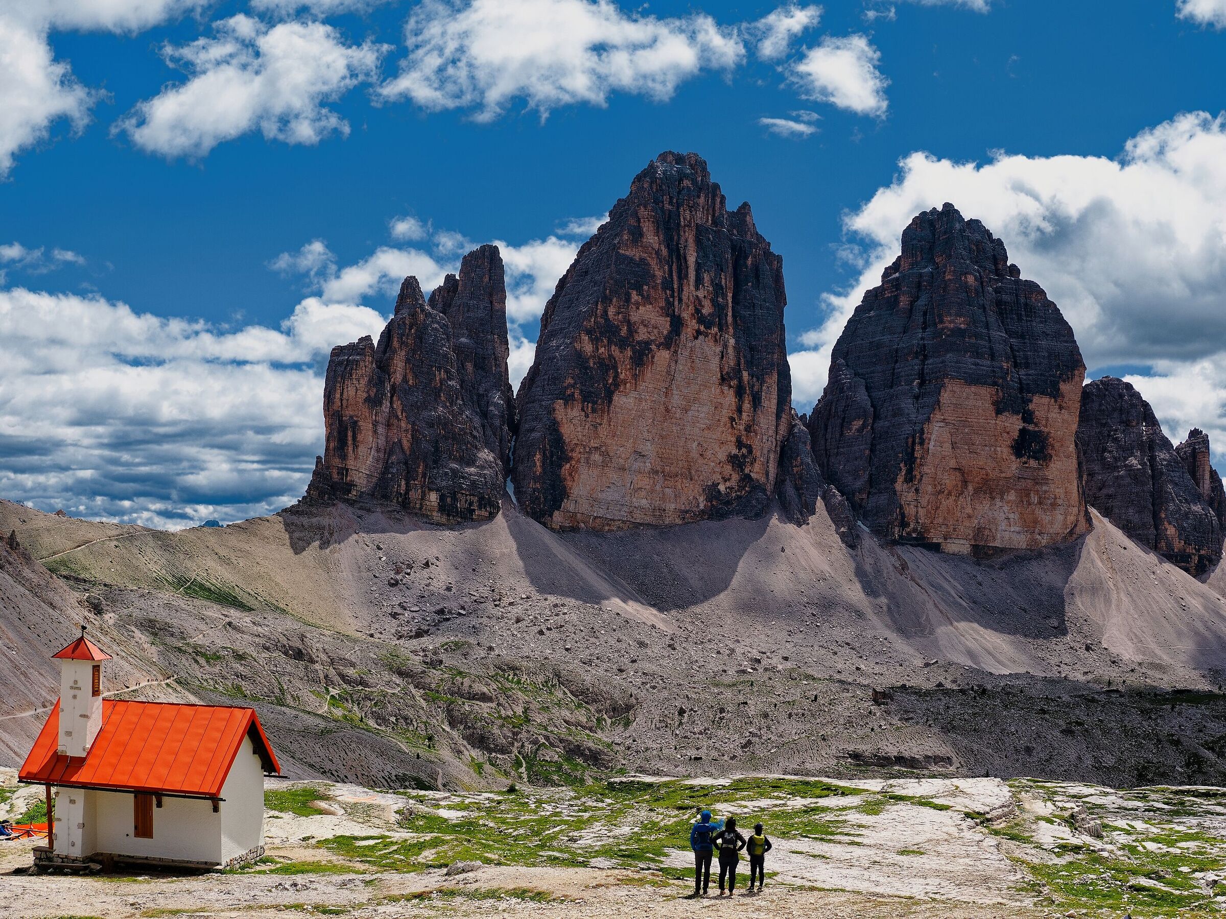 The 3 Peaks Above or the 3 Peaks Below?