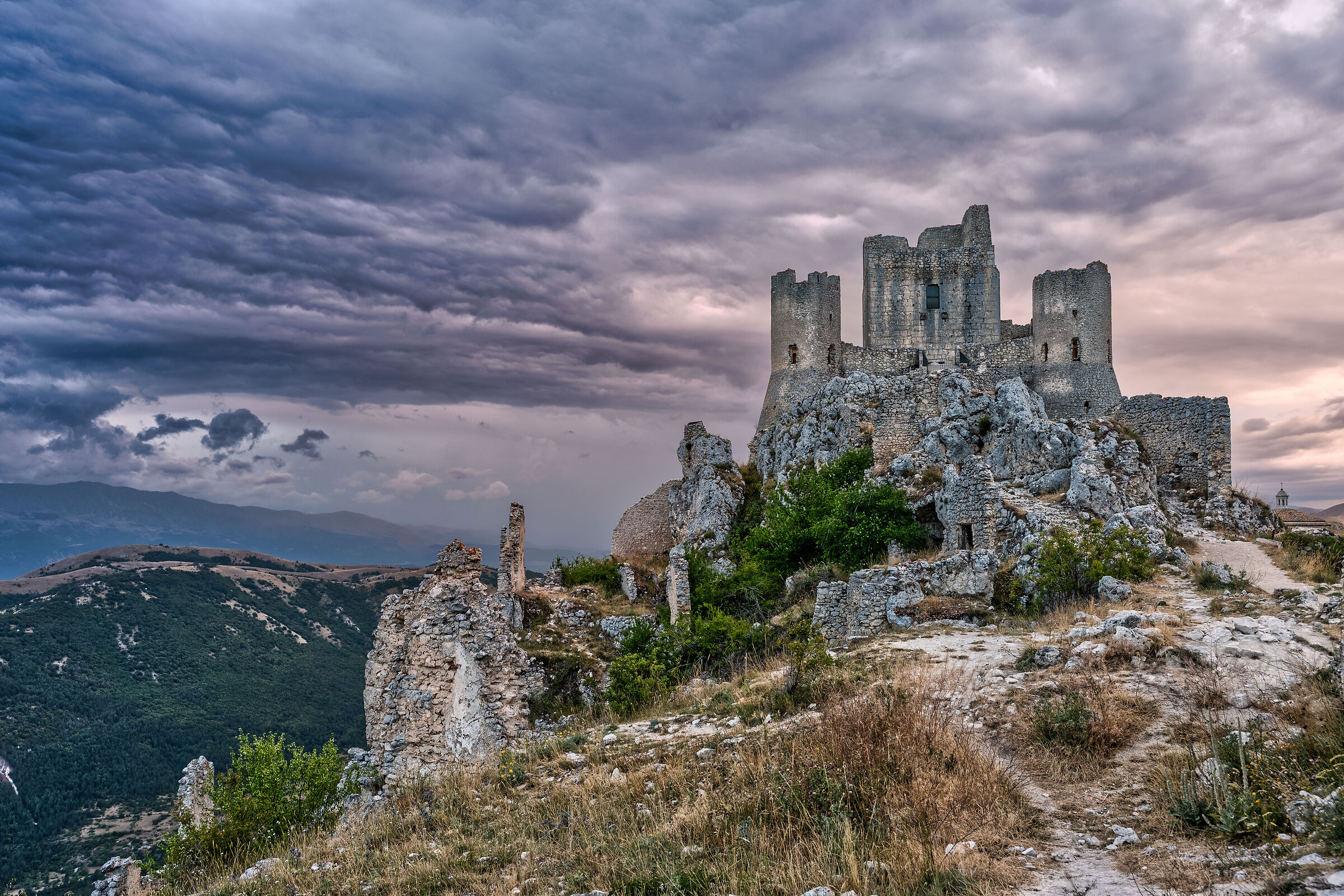 An evening in Rocca Calascio