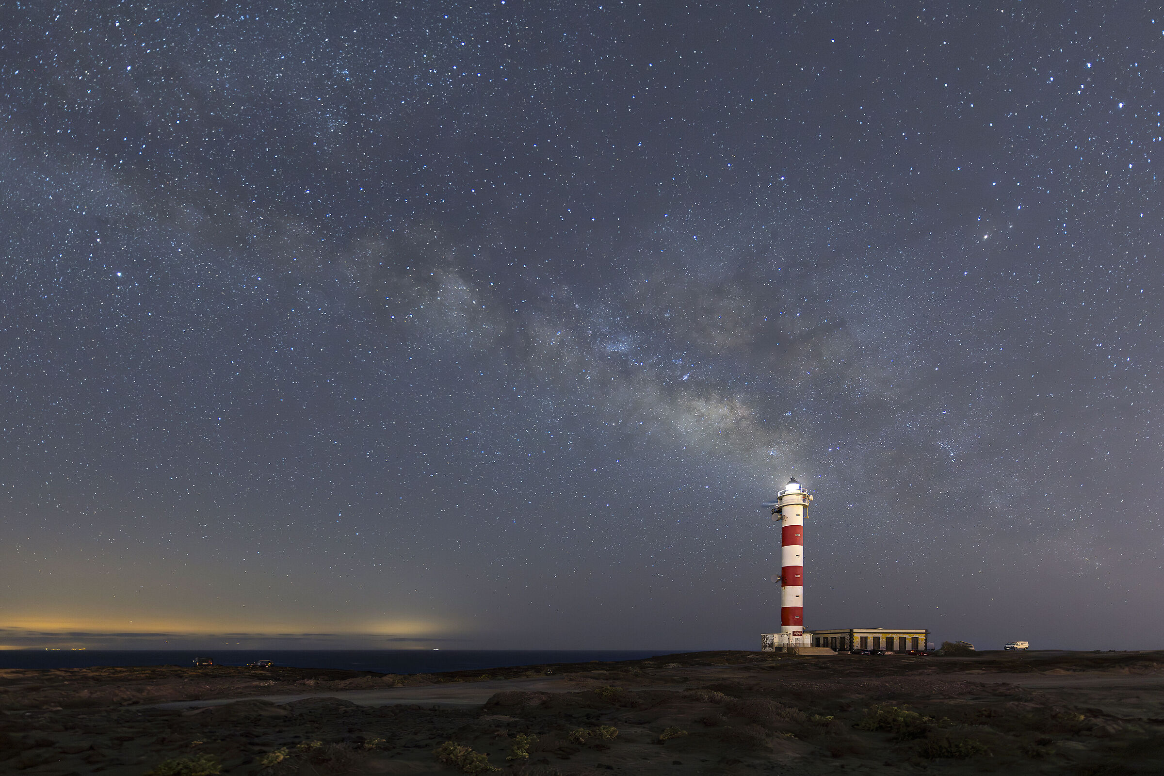 The lighthouse of Punta Abona
