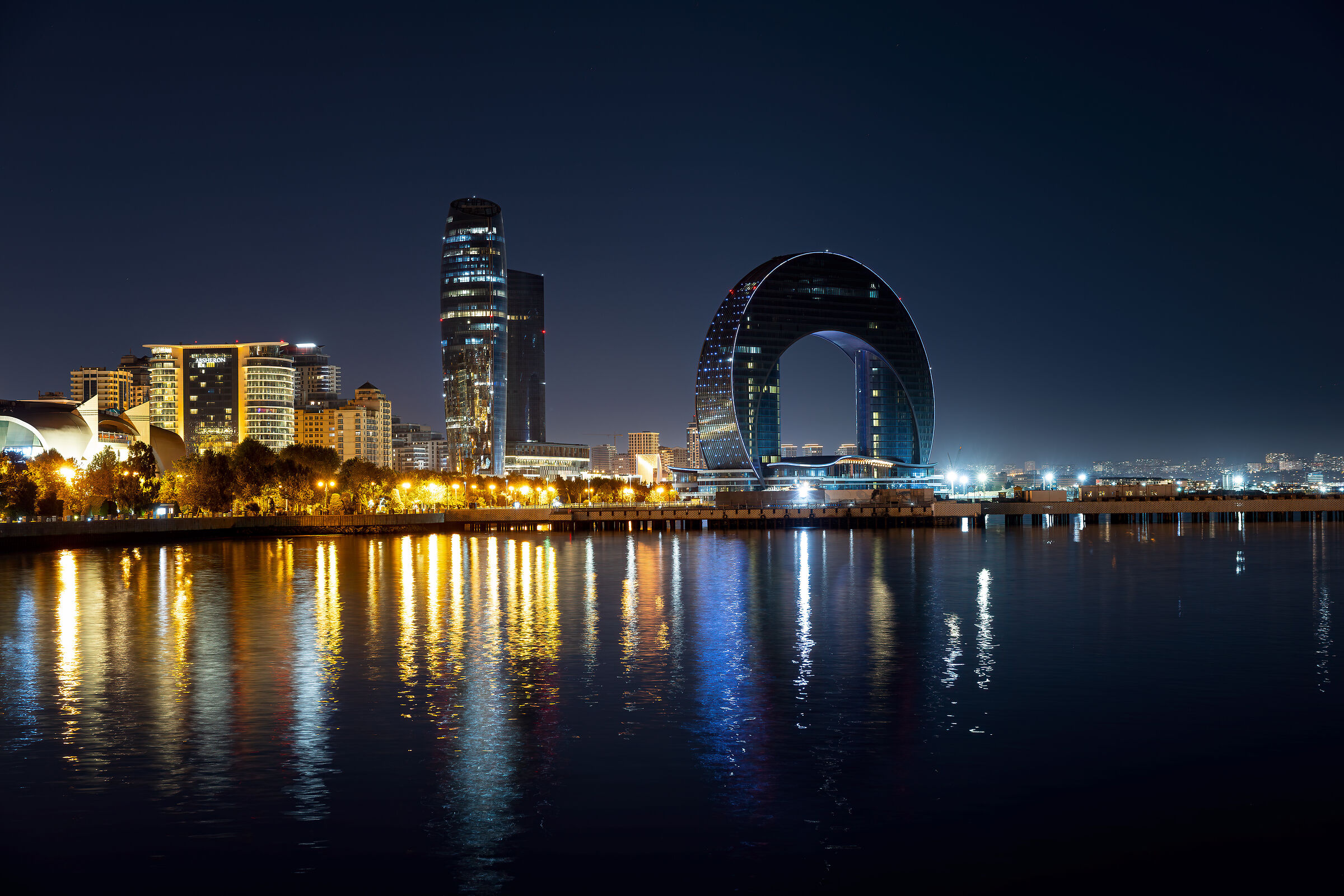 Night on the Caspian