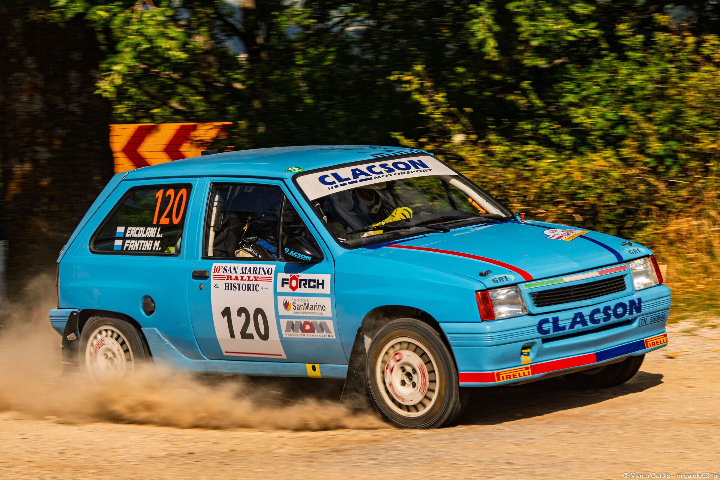 Fantini - Opel Corsa - Vincitore SM Rally Historic
