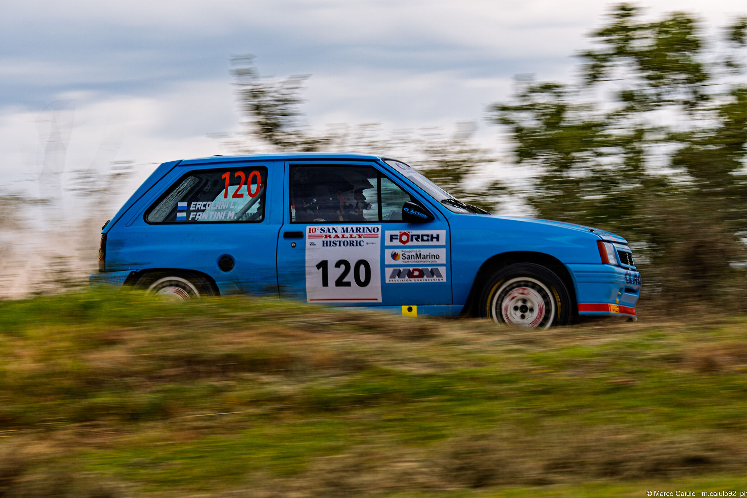 Fantini - Opel Corsa - Vincitore SM Rally Historic