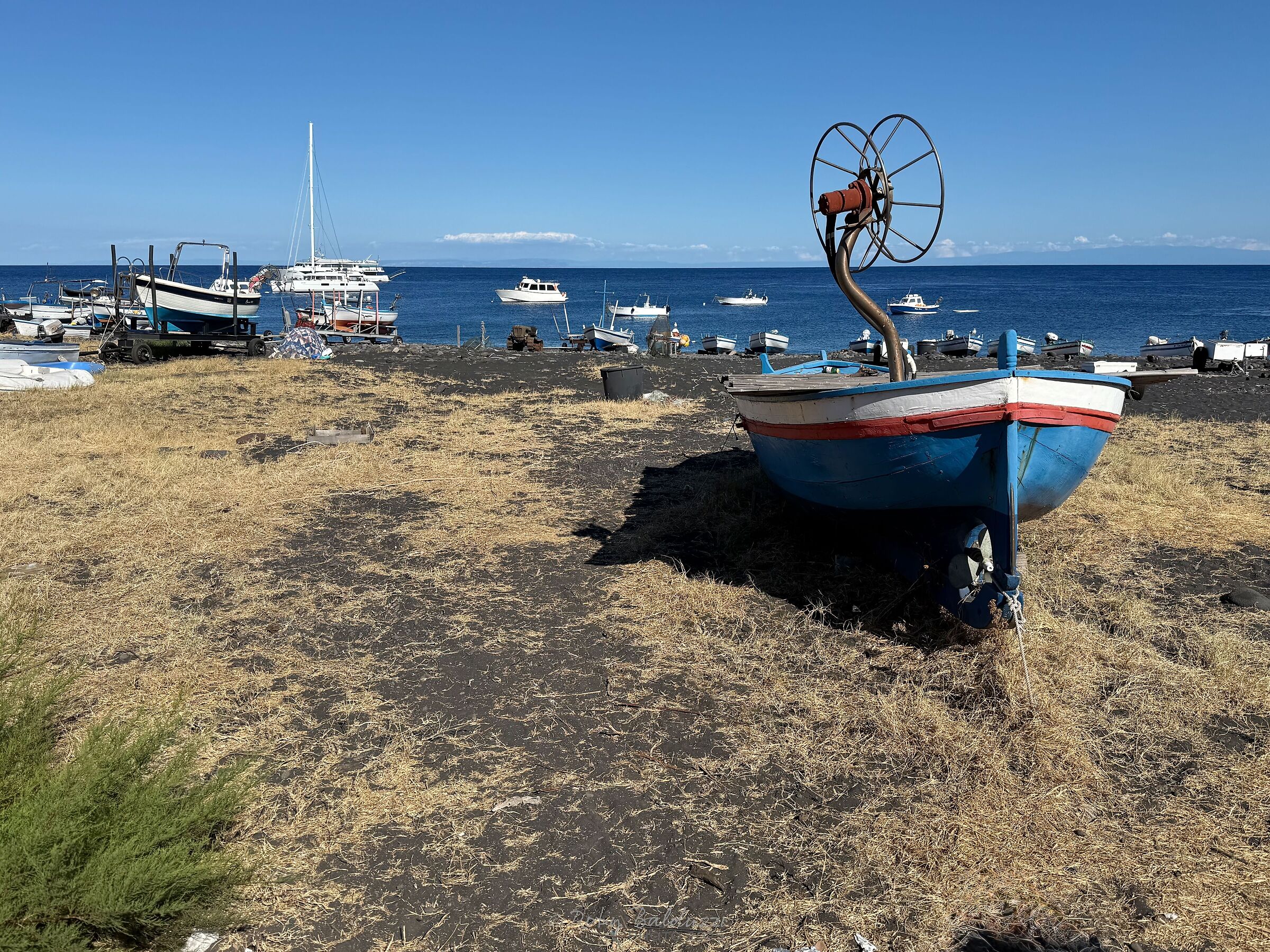 Stromboli Island - the port