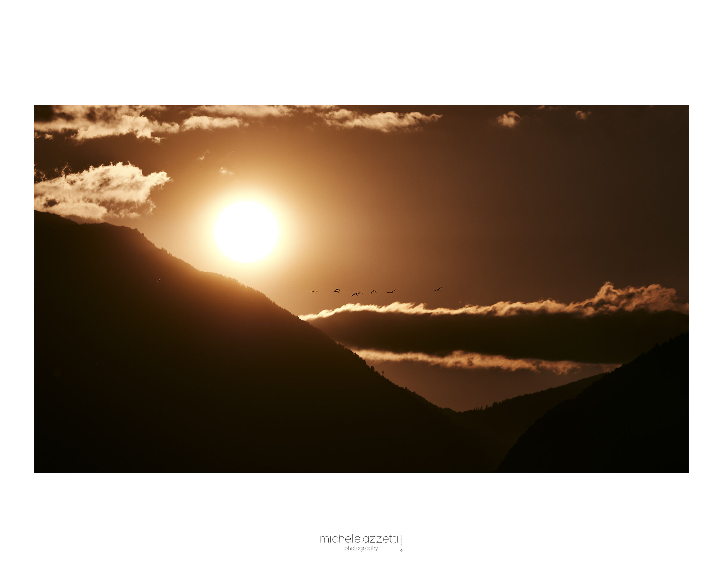 Sunrise in Valsugana