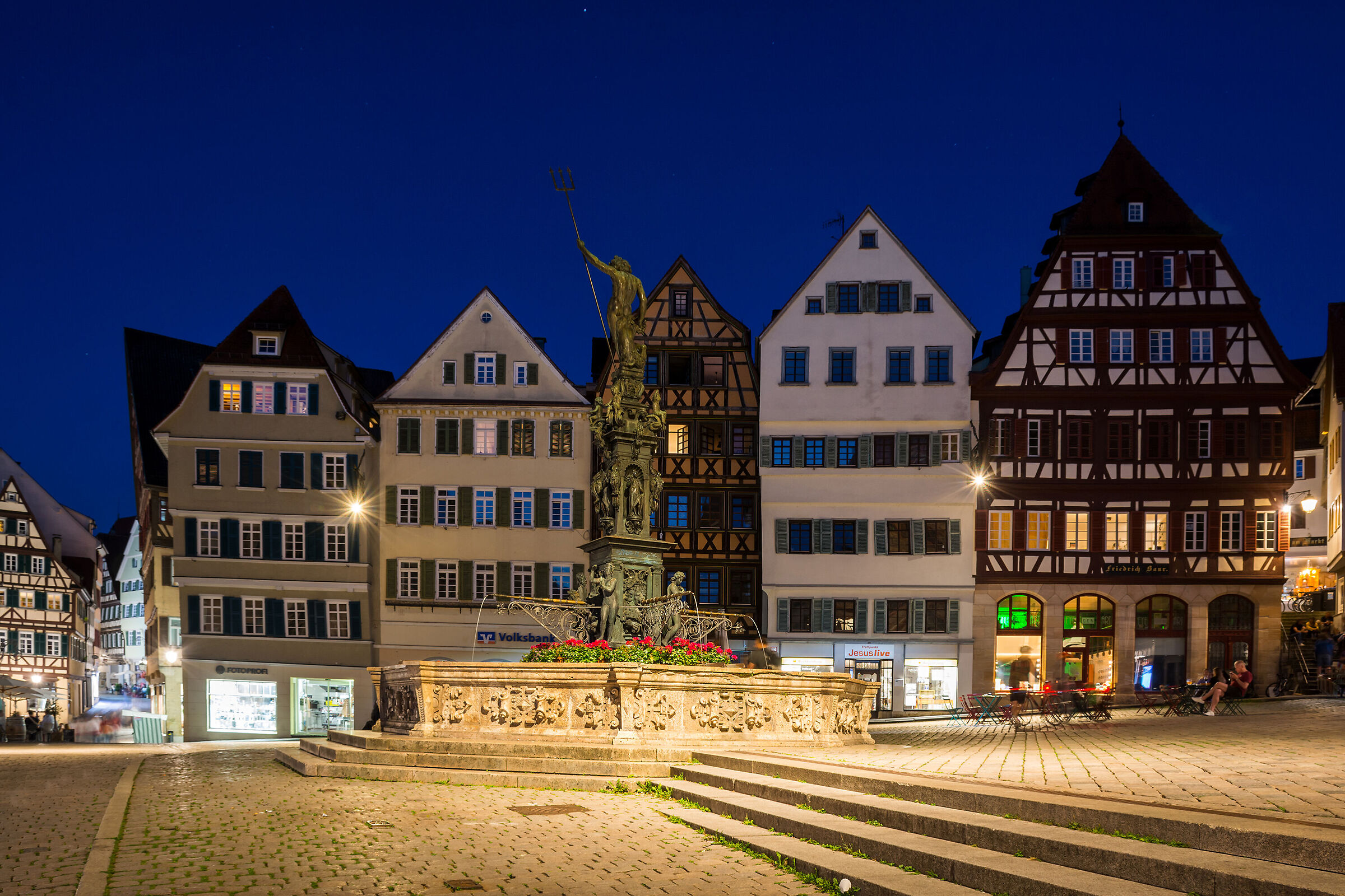 Tübingen by night