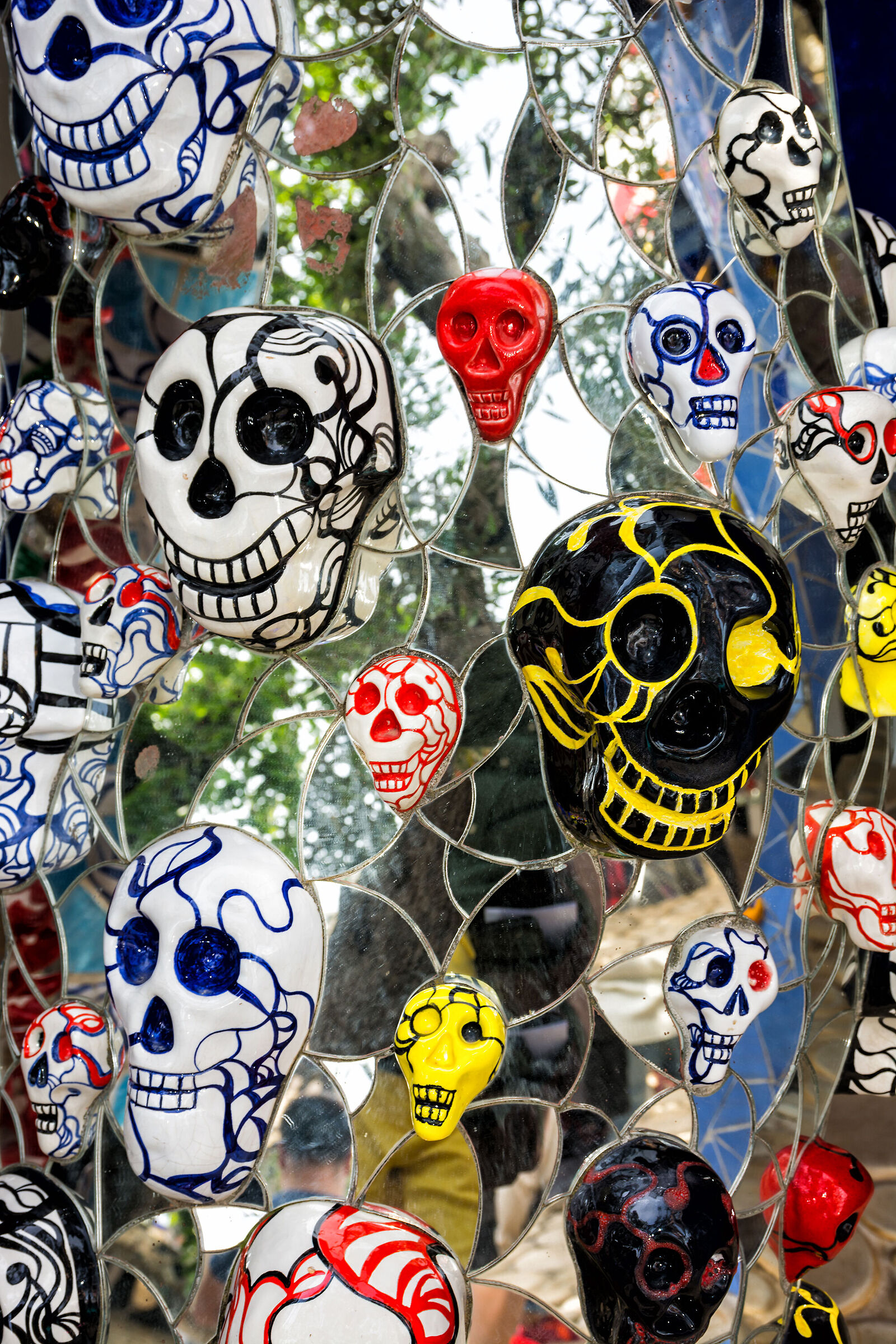The Skulls of the Tarot Garden