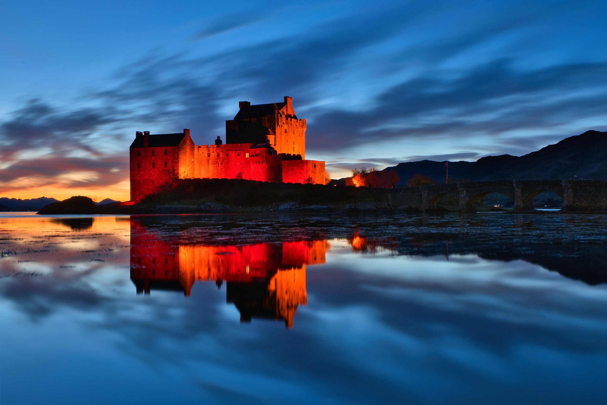 Eilean Donan Castle - Blue Hour