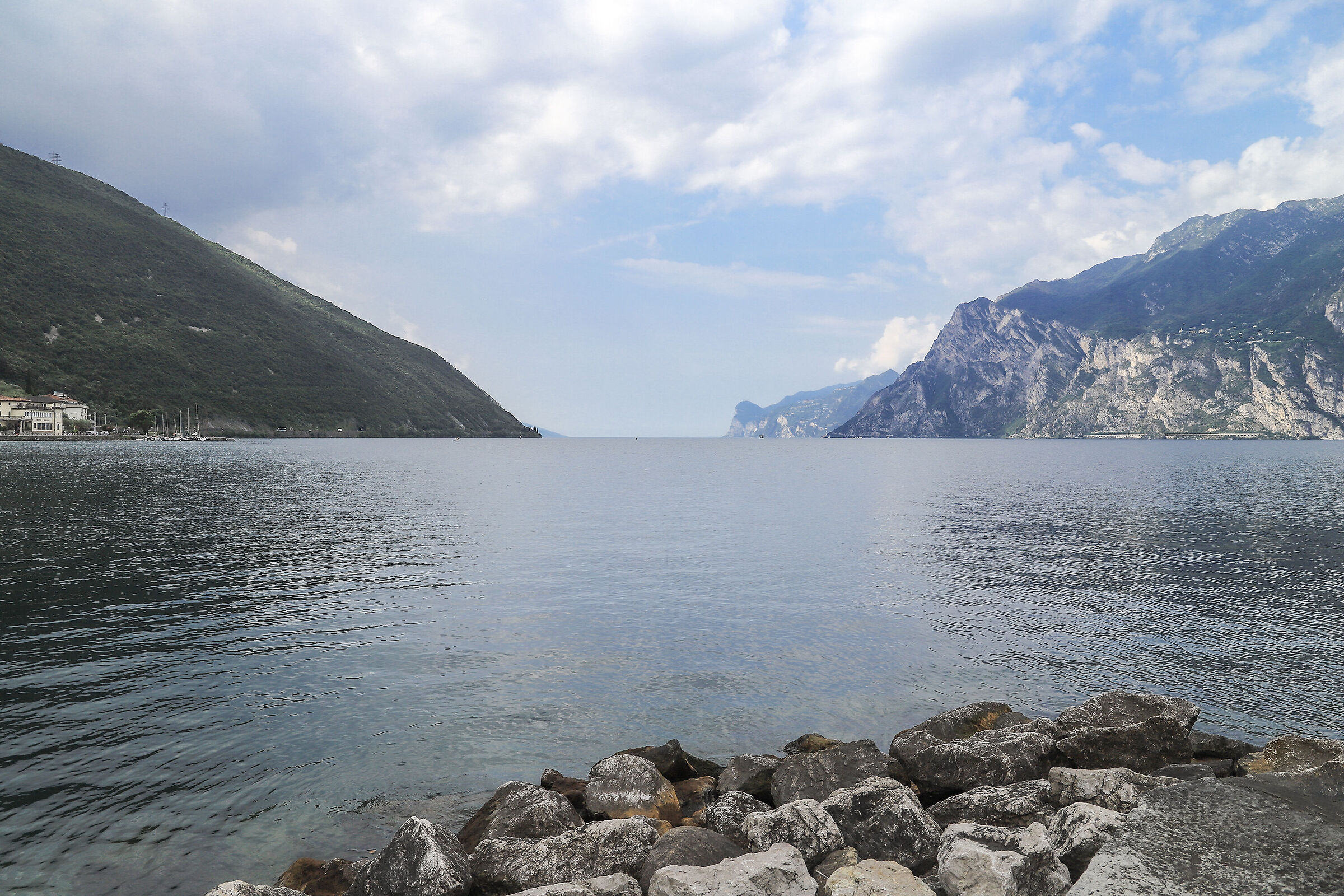 Lake Garda seen from Torbole