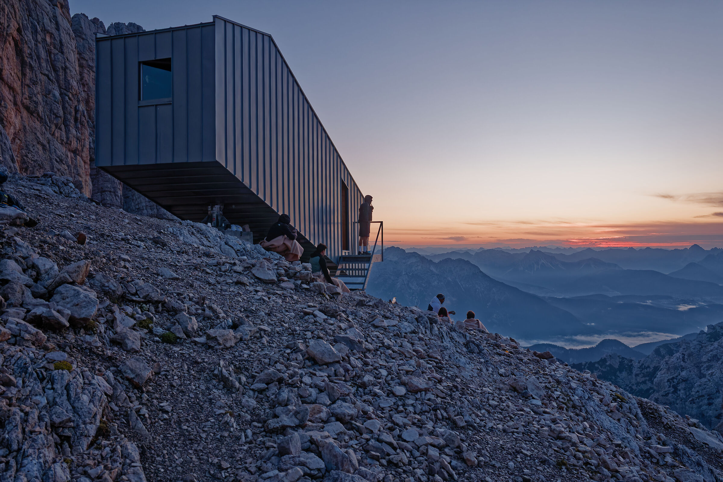 Sunrise in Marmarole