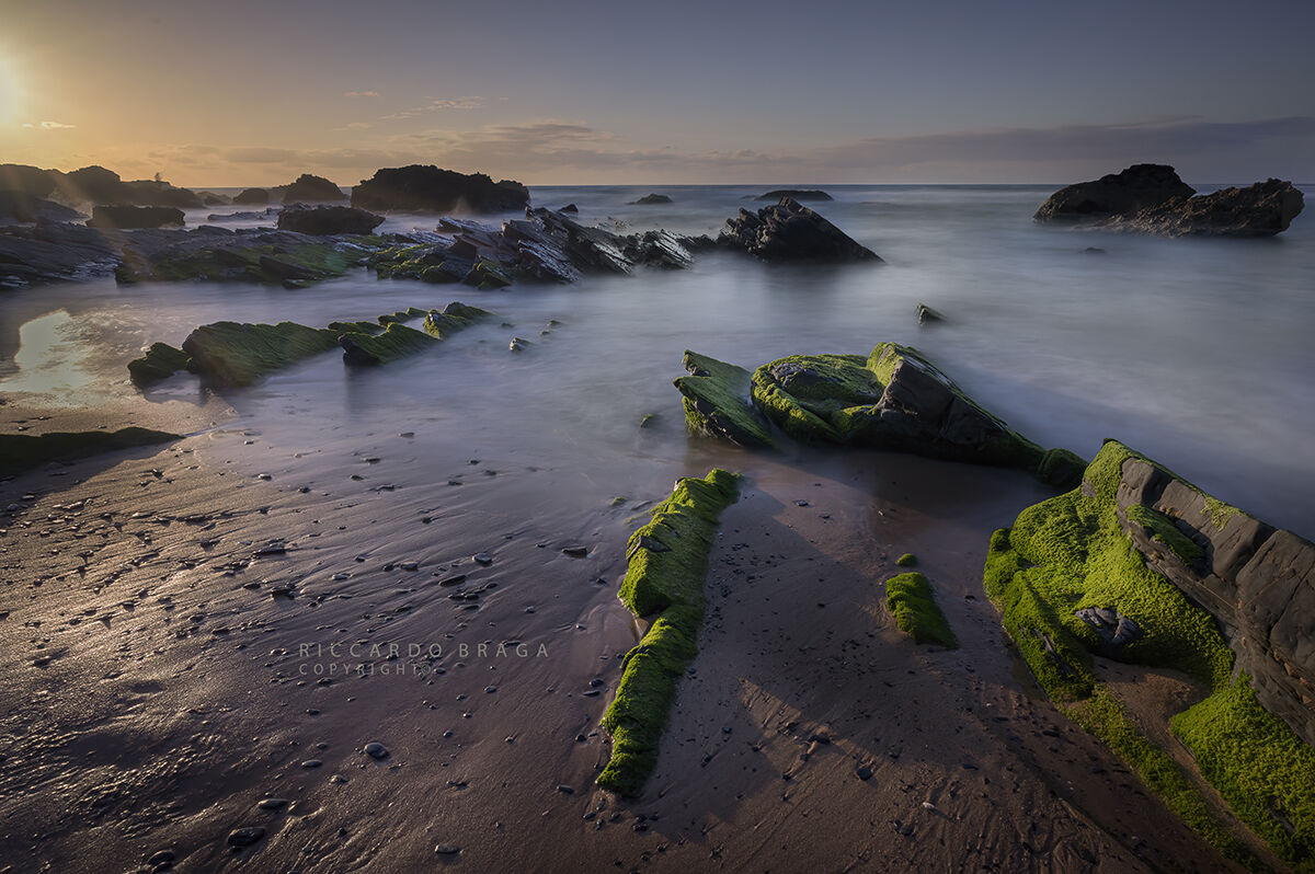 Sunset in the Algarve.
