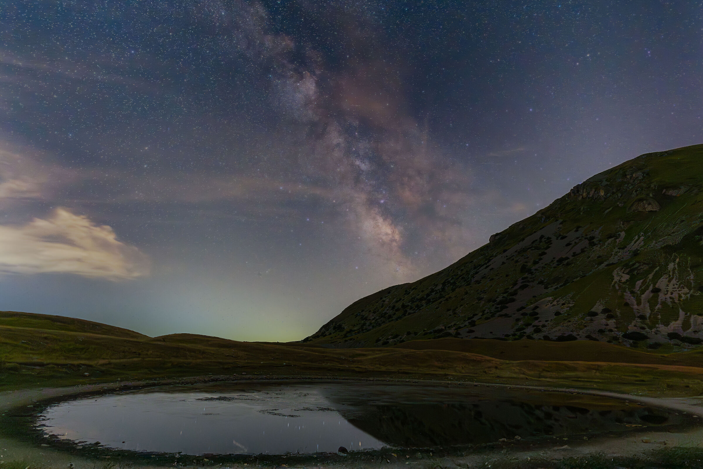 Serata emozionante e fortunata...