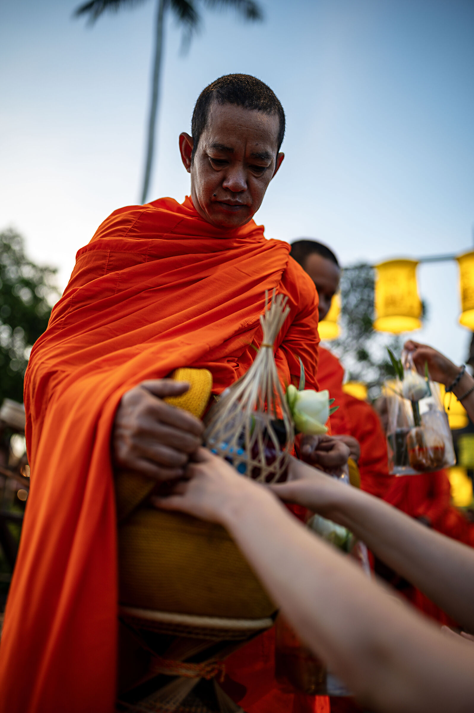 Offerta ai monaci - Tak Bat