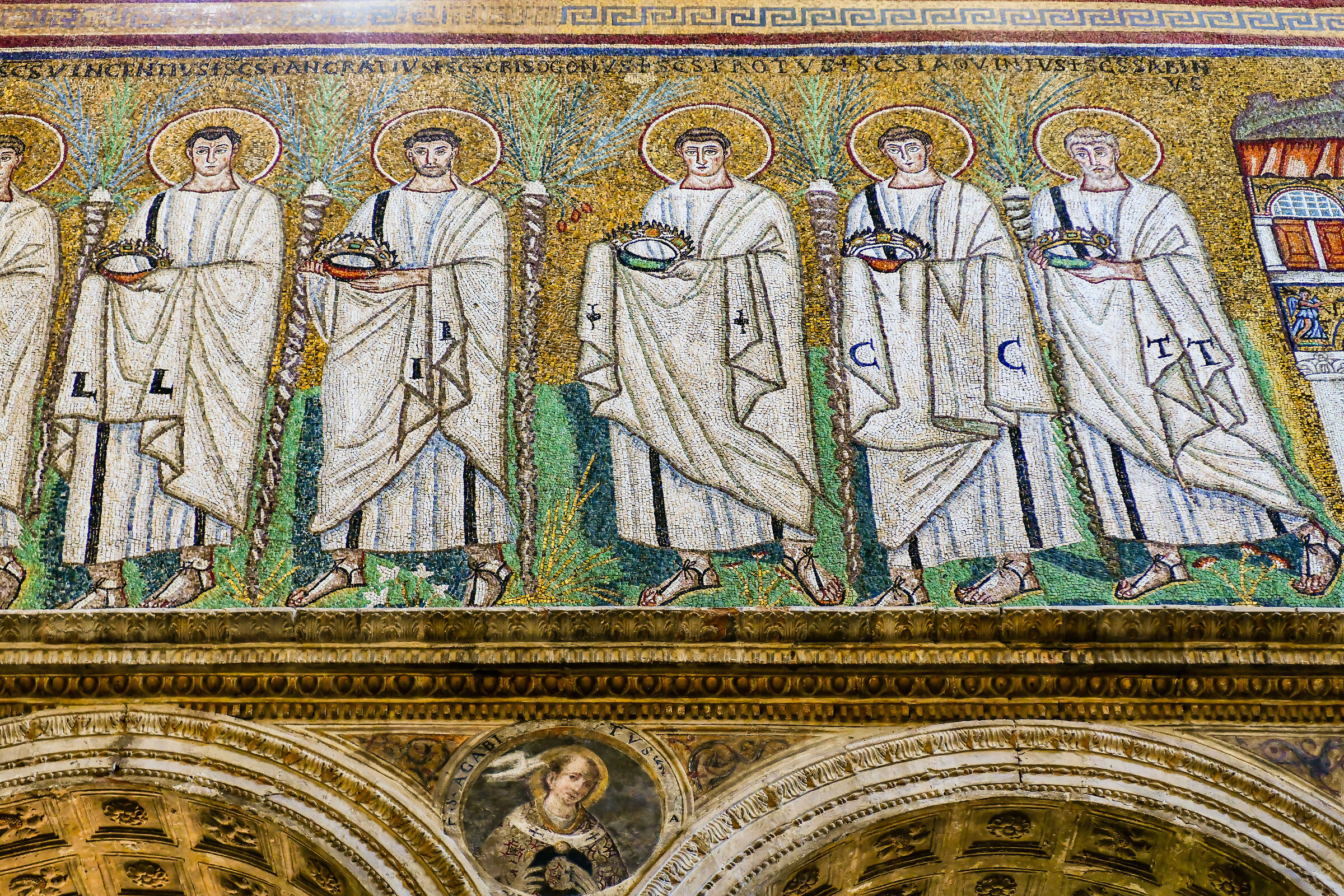 Ravenna-S.Apollinare with its mosaics