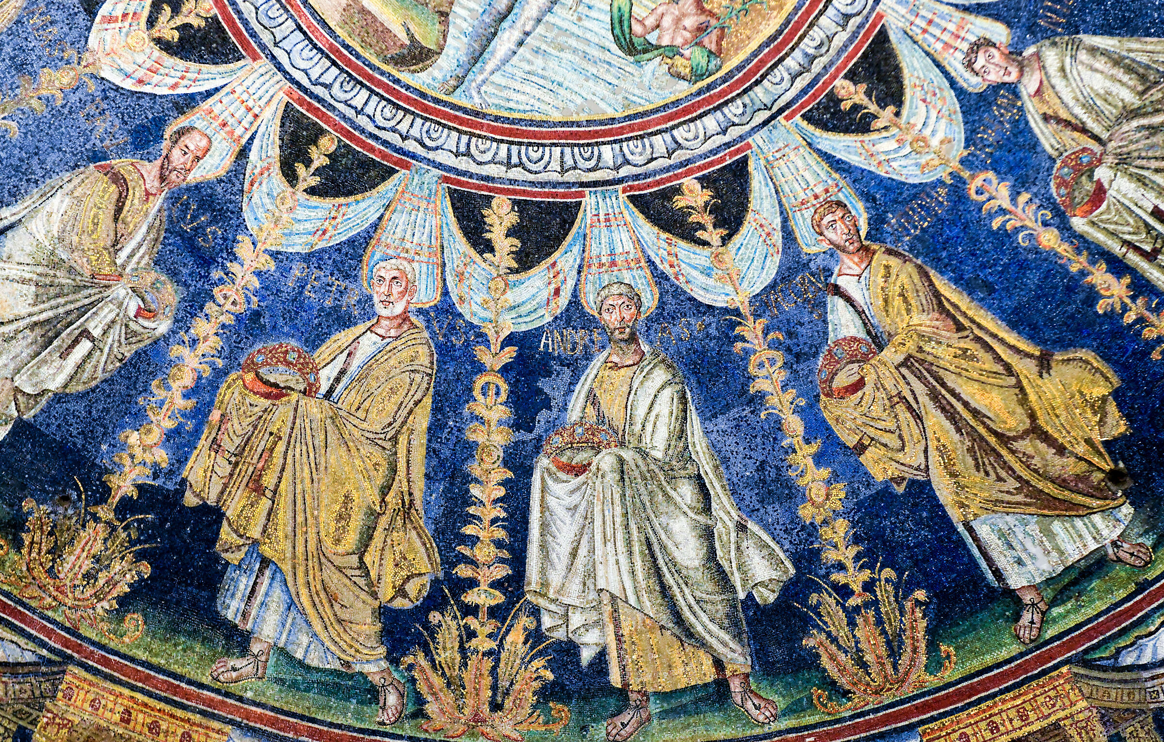 Ravenna-Interior of the Neonian Baptistery