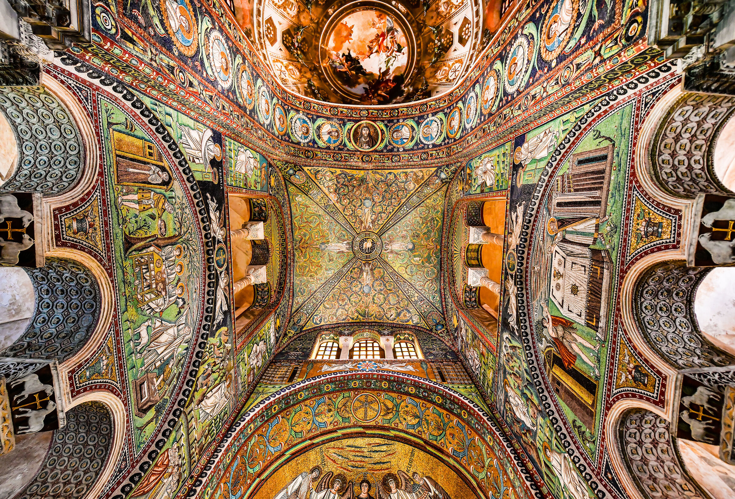 Ravenna-Interior of the Basilica of S.Vitale