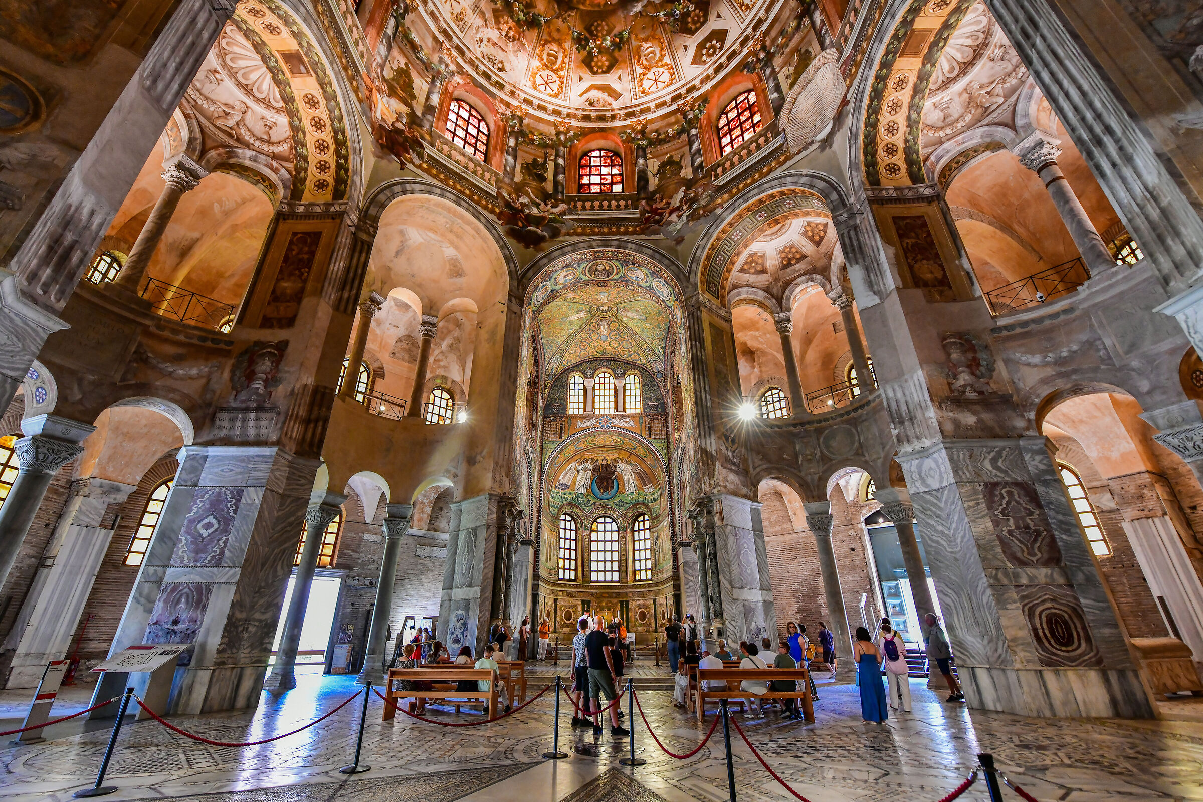 Ravenna-Interior of the Basilica of S.Vitale