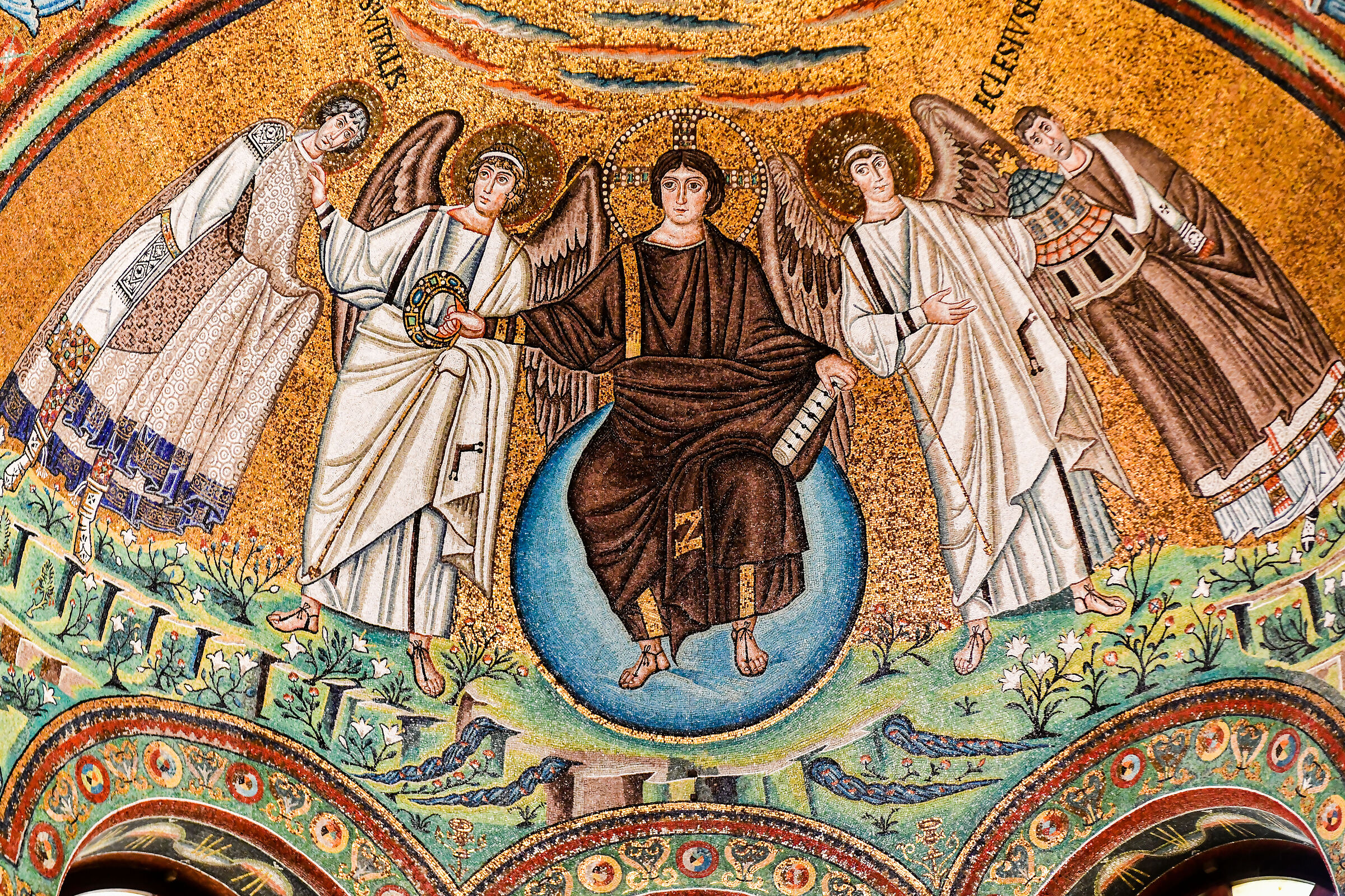Ravenna-Interior of the Basilica of S.Vitale