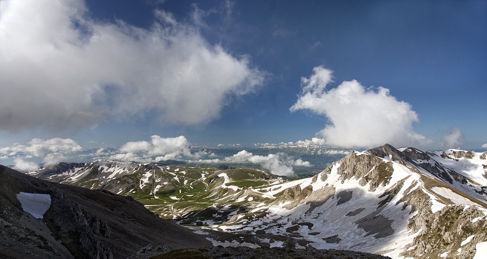 panoramica dal Monte Aquila