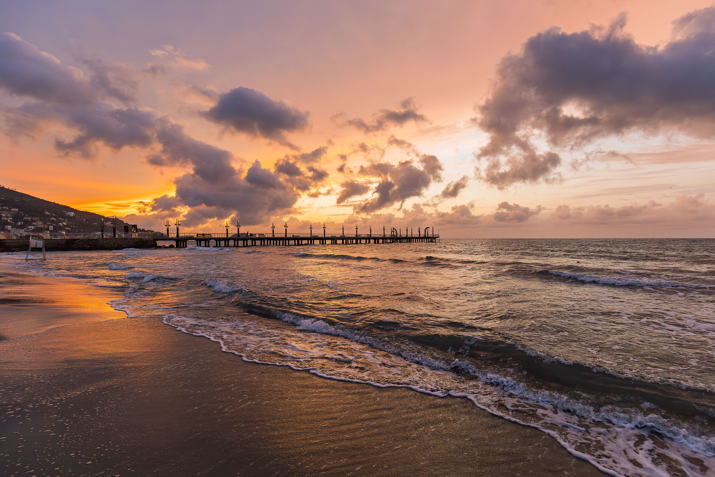Sunrise on the pier
