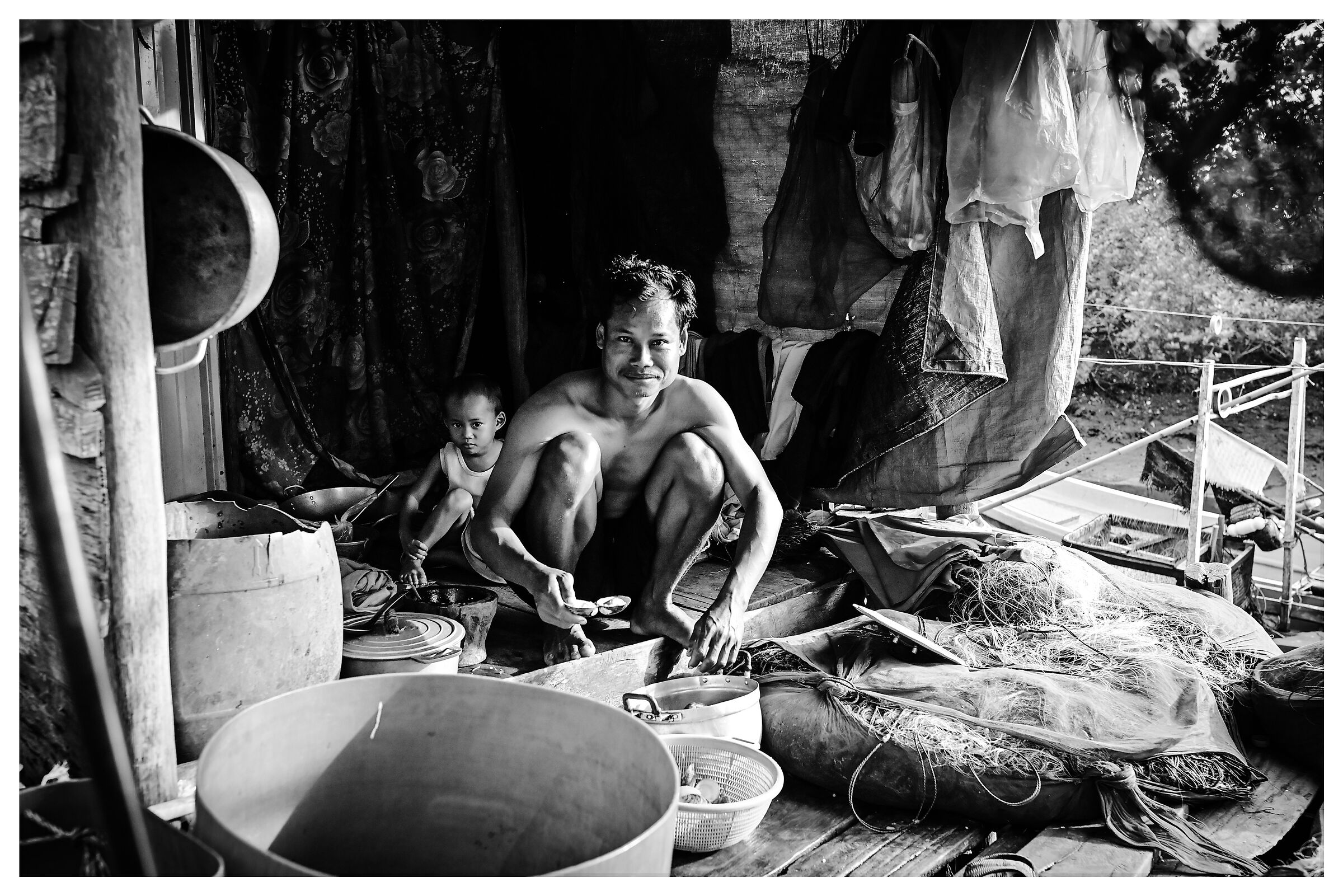 colazione con la mia famiglia Khmer preferita