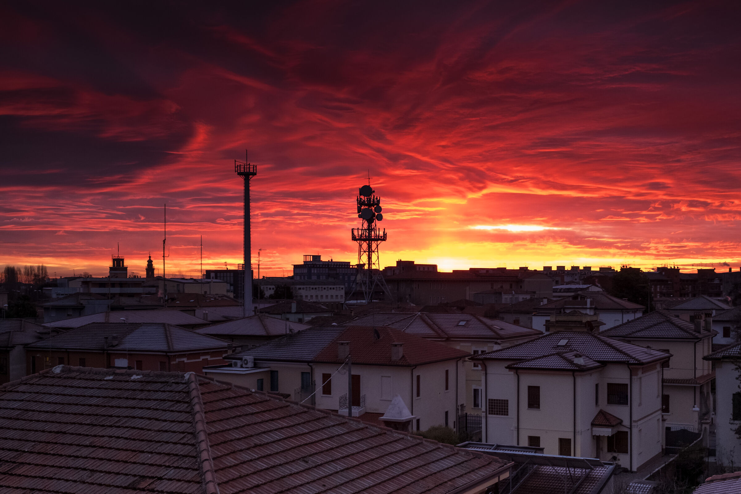 A cold morning many years ago