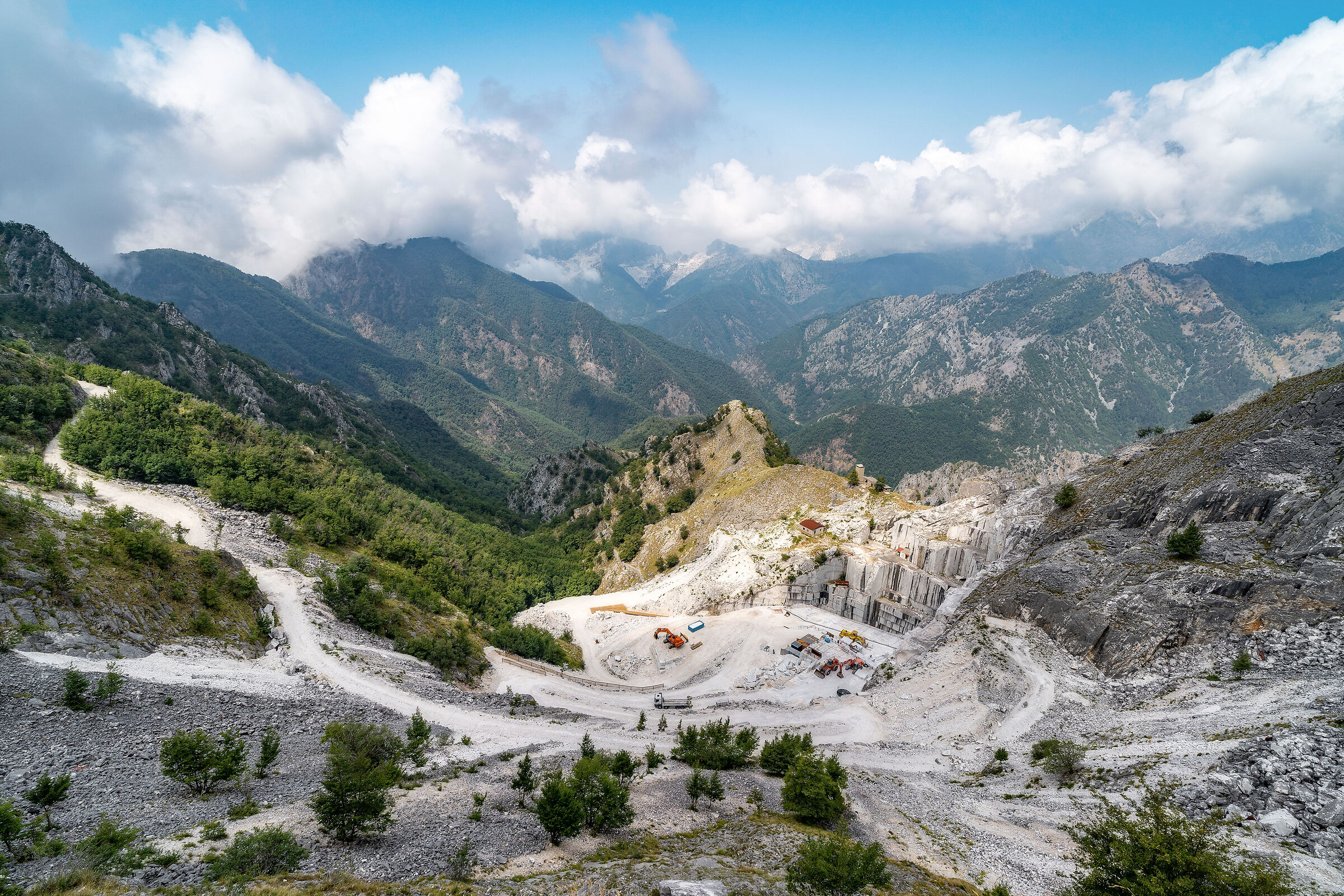 Marble quarry