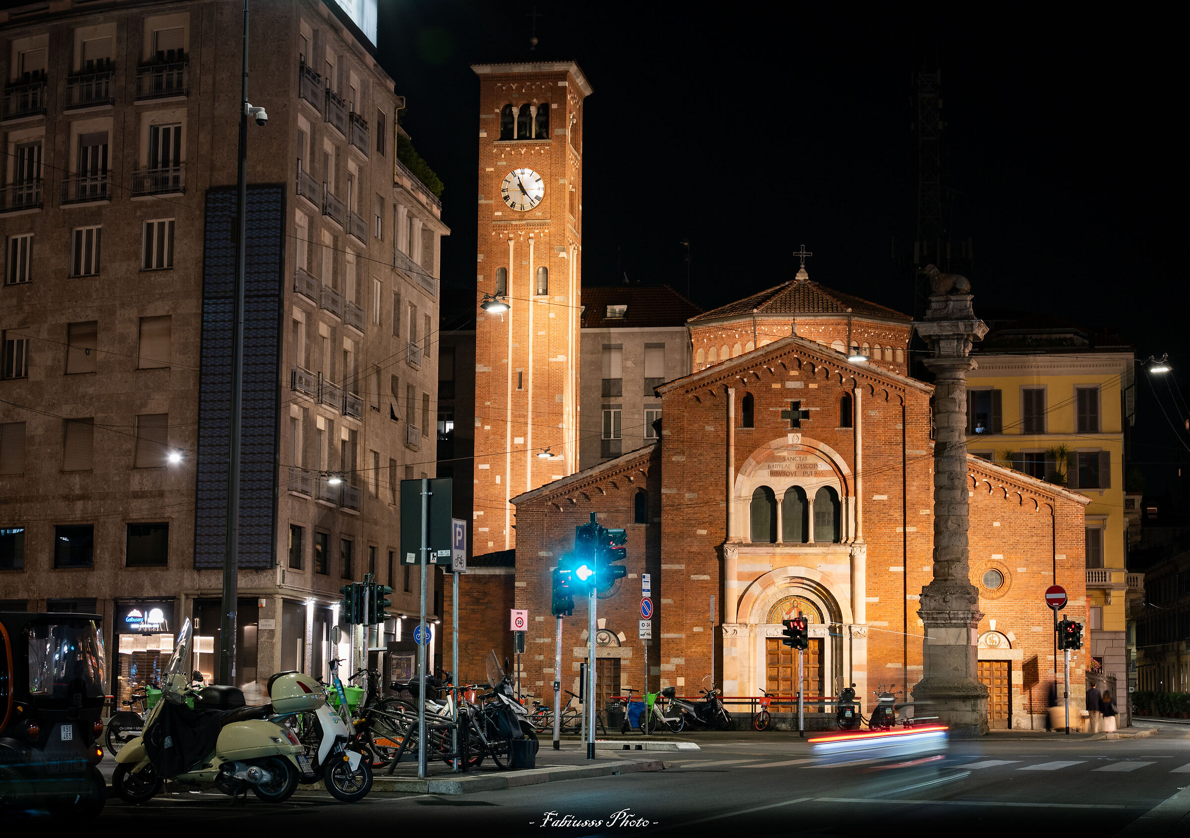A small church in the midst of giants.